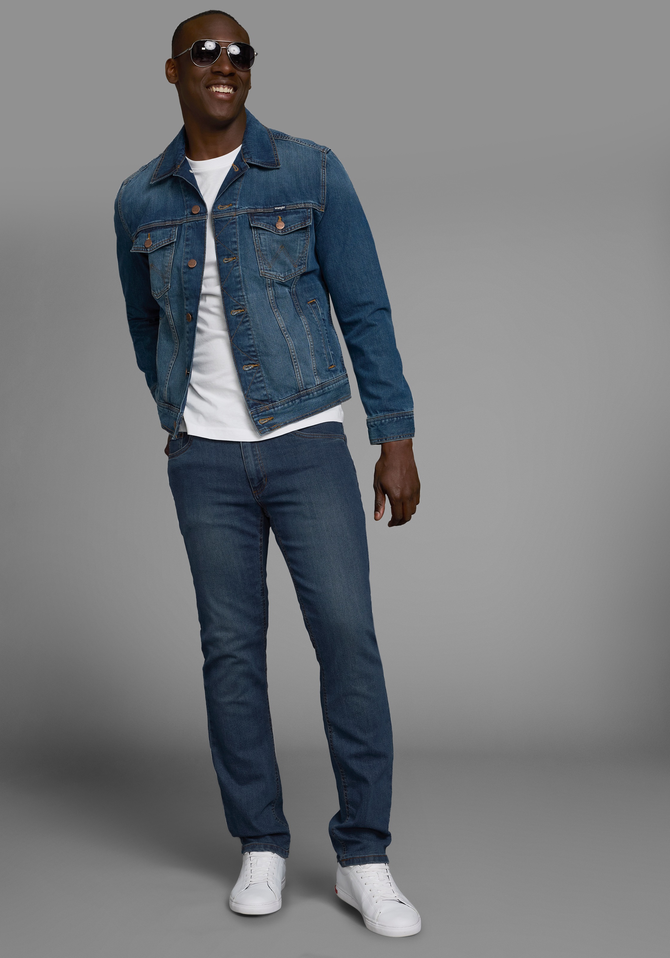 Arizona Straight Jeans Men Dark Blue 40 32 3