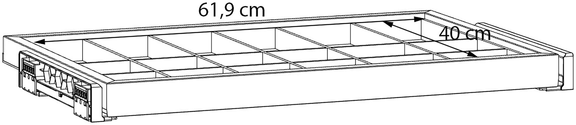 FORTE Inneneinteilung, Schmuck Organizer, Überblick, perfekt sortiert