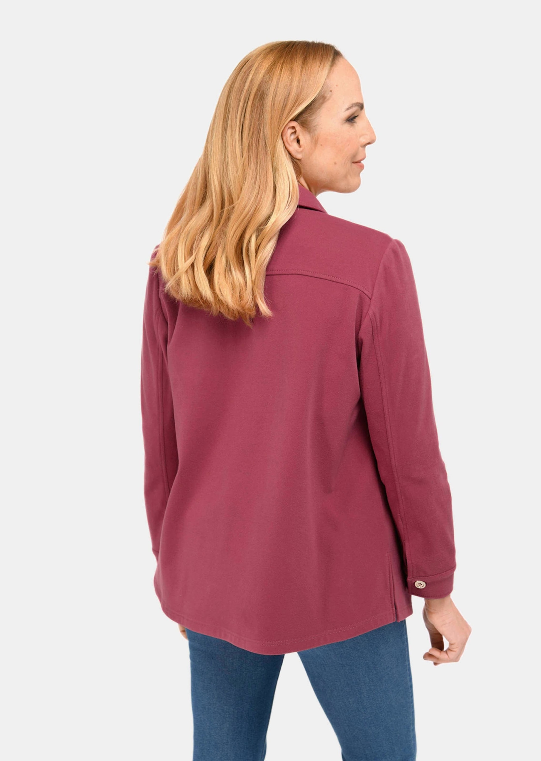 Thumbnail - GOLDNER Kurzjacke "Kurzgröße Moderne Hemdjacke, trageangenehm" Wunderschöne Knöpfe in Eisgold