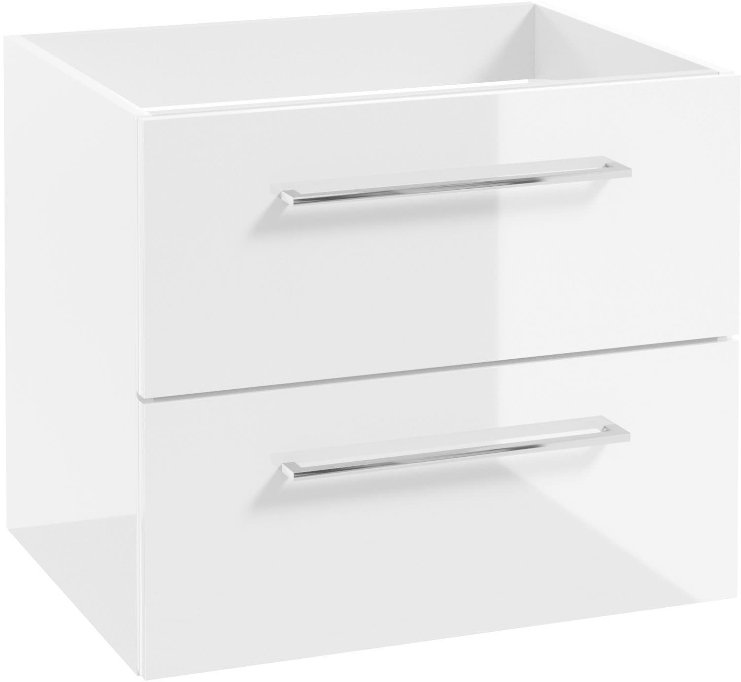 welltime Waschtisch "Palermo" Set, Badmöbel inkl. Waschbecken, Breite 60cm günstig online kaufen