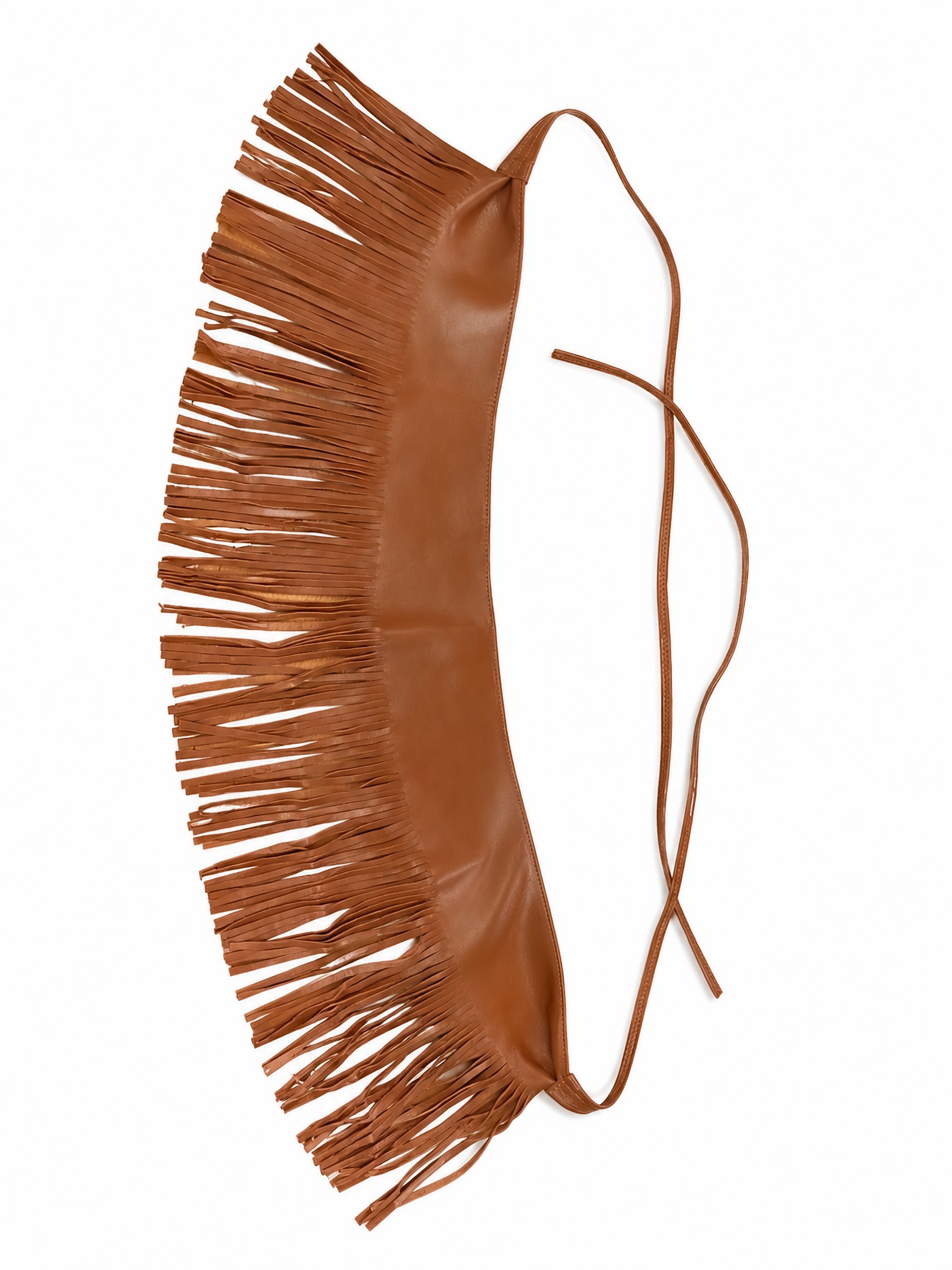 COLLEZIONE ALESSANDRO Taillengürtel »Western« aus Leder mit Fransen, Made in Italy