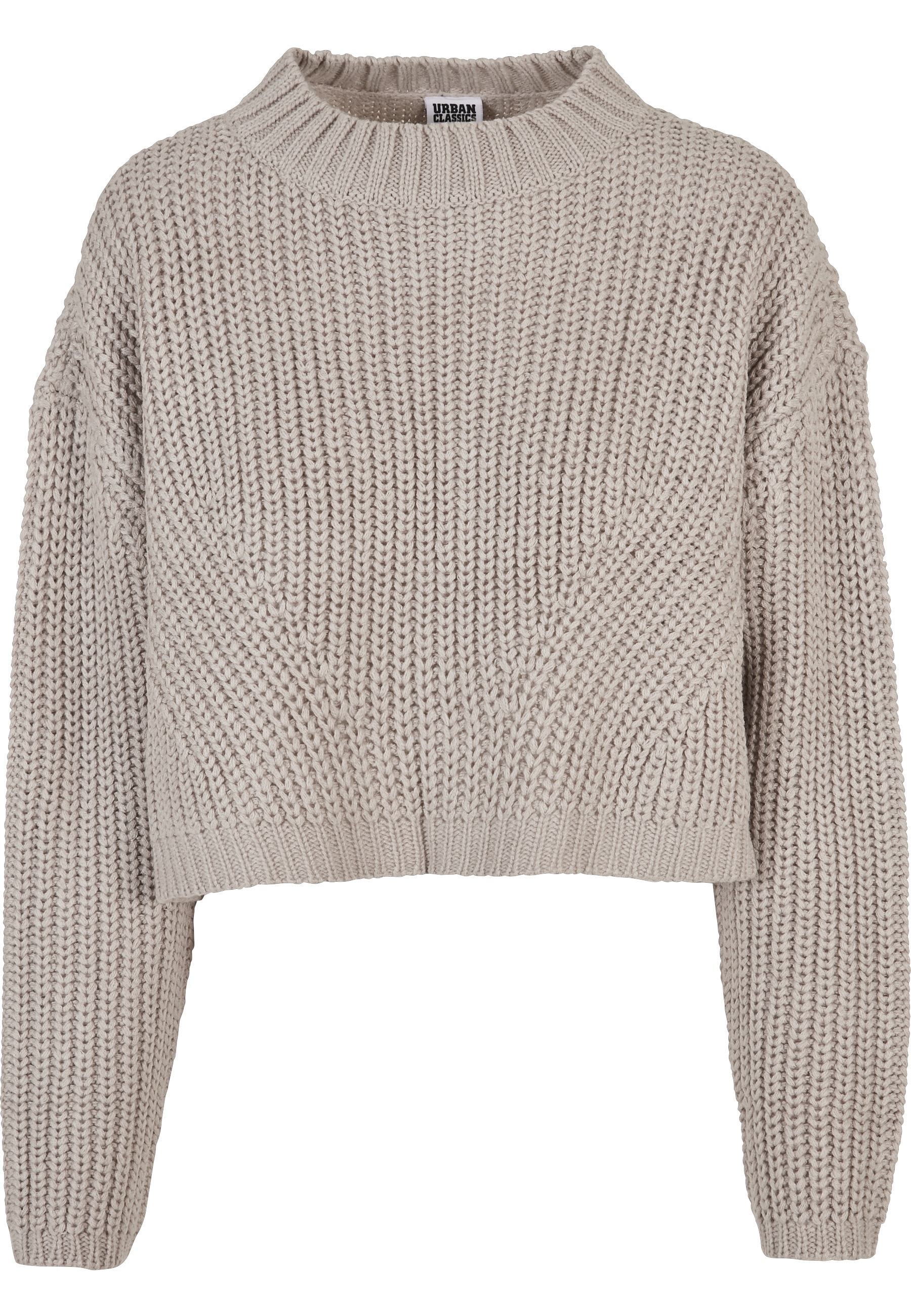 URBAN CLASSICS Rundhalspullover "Urban Classics Damen Ladies Wide Oversize Sweater" 1 Stk.