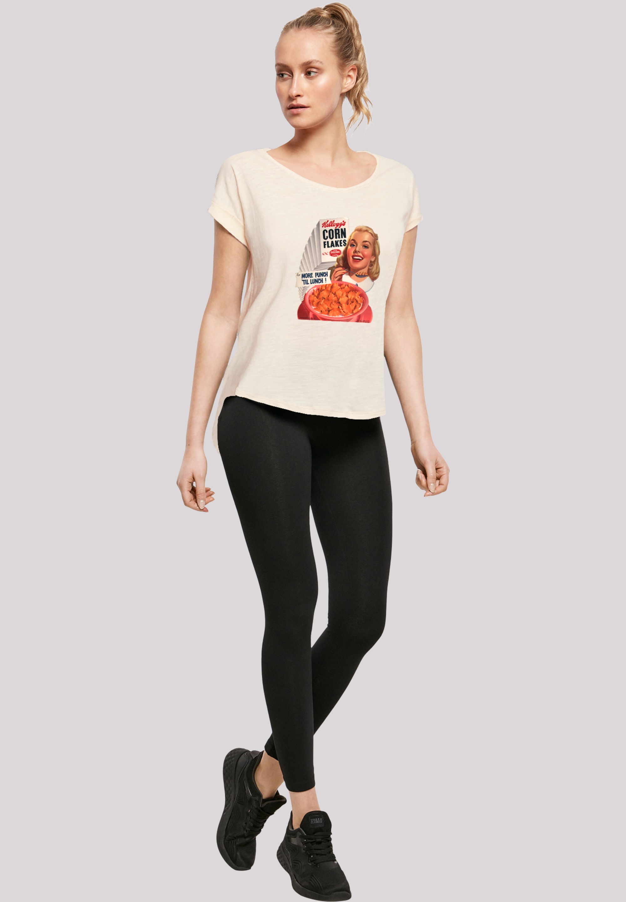 F4NT4STIC T-Shirt »Kellogg's Corn Flakes Cereal 1950's«, Premium Qualität
