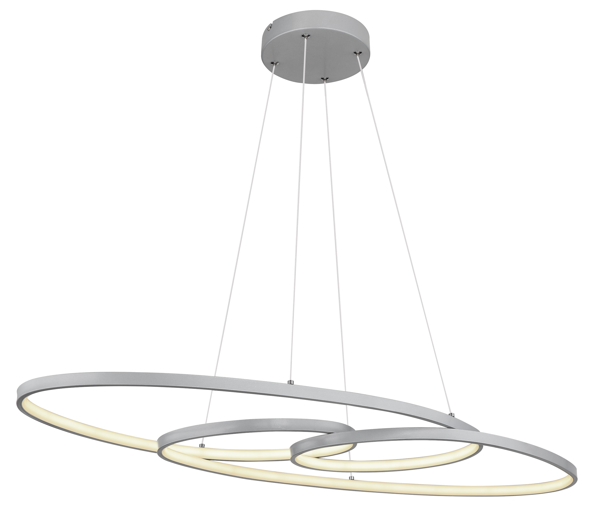 GLOBO LIGHTING LED Pendelleuchte »SPIRA«, Leuchtmittel LED-Modul | LED fest integriert, Hängelampe/Hängeleuchte/Wohnzimmer/Esstisch/elegant