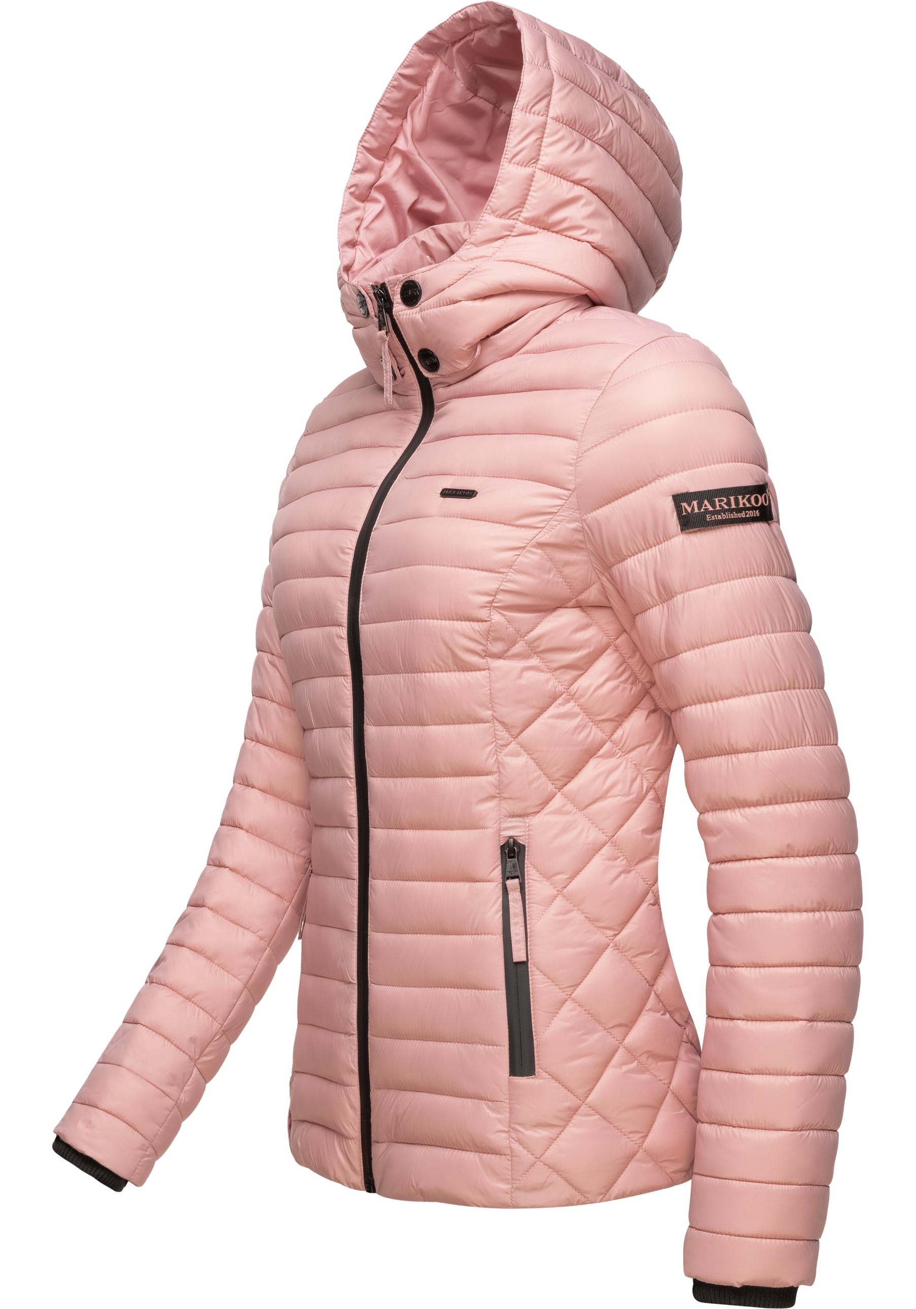 Marikoo Steppjacke »Samtpfote«, mit Kapuze, ultraleichte Übergangsjacke mit Kapuze
