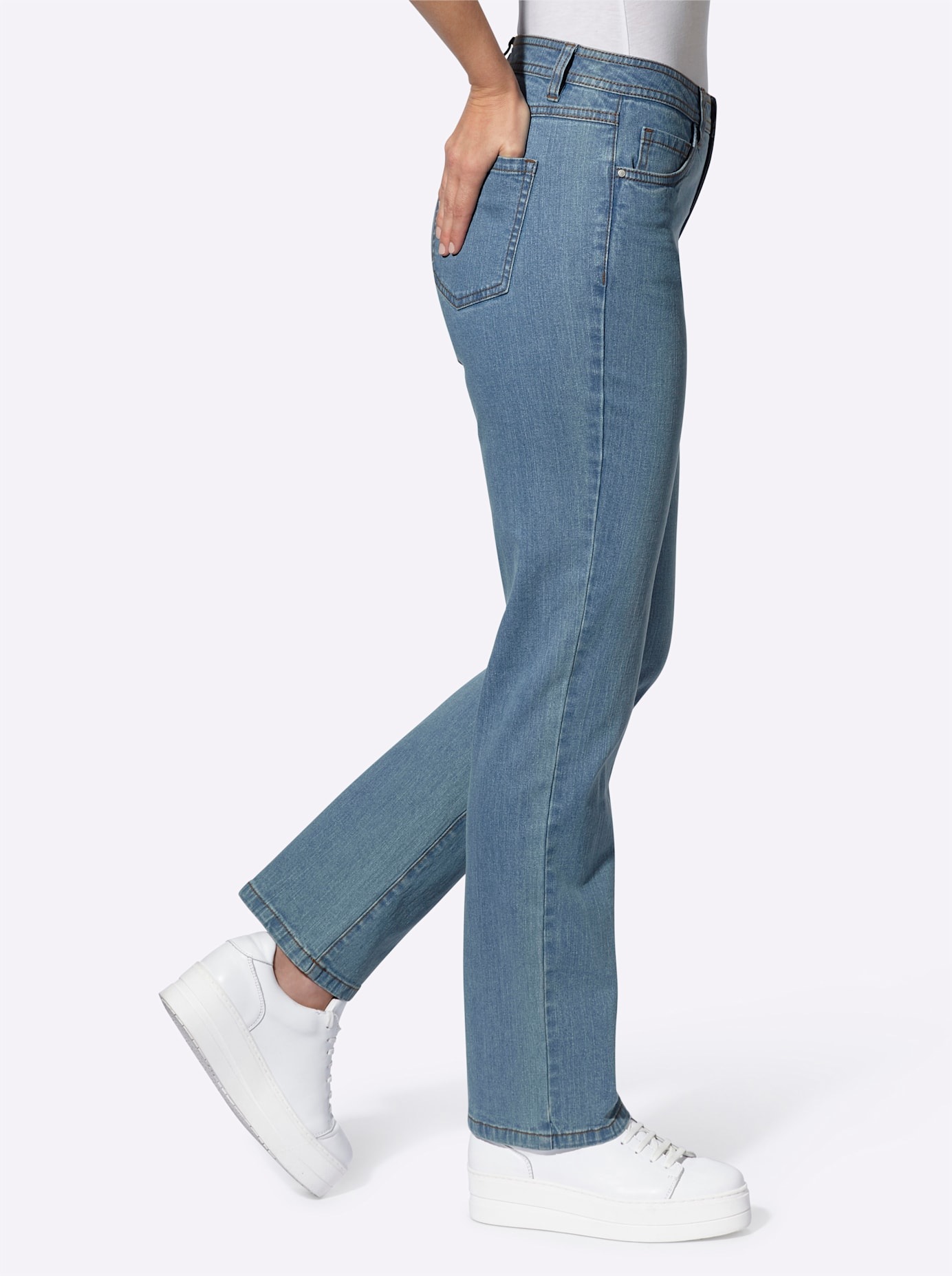Casual Looks 5-Pocket-Jeans, (1 tlg.) günstig online kaufen