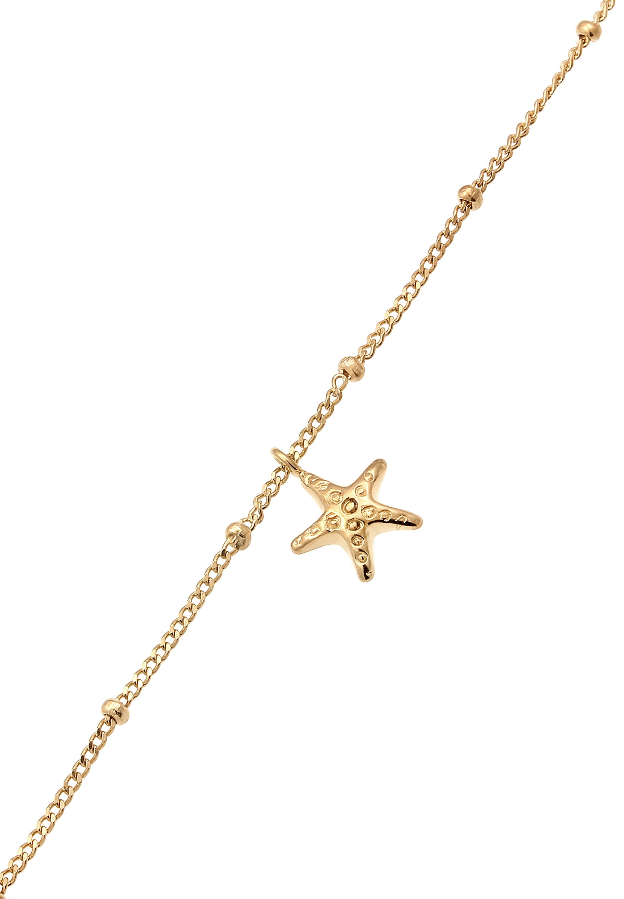 Elli Choker »Halskette Choker Anhänger Seestern 925 Sterling Silber«