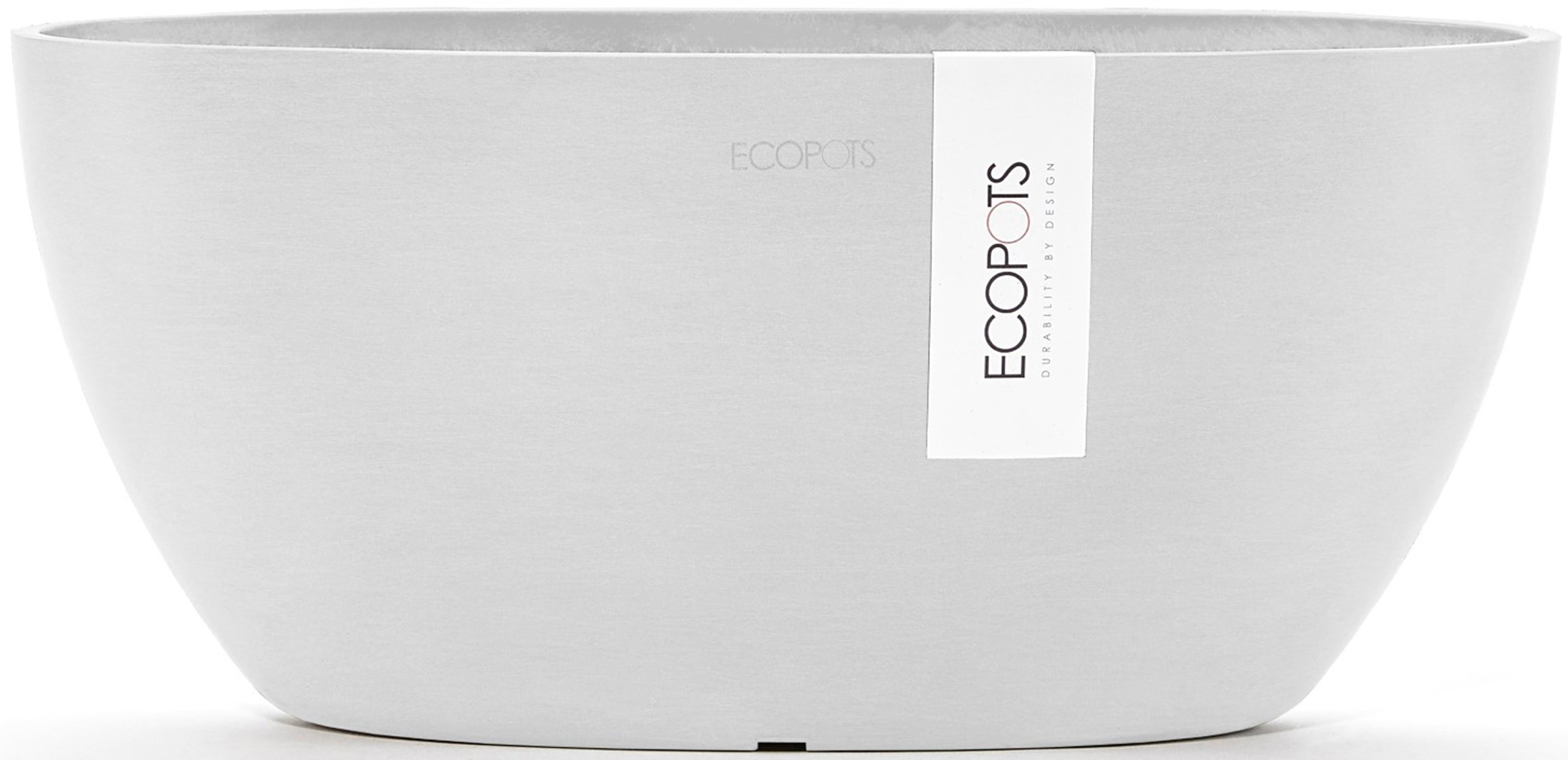 ECOPOTS Blumentopf »Sofia 30 Weiß«, für innen und außen: frostsicher, bruchsicher und lichtbeständig