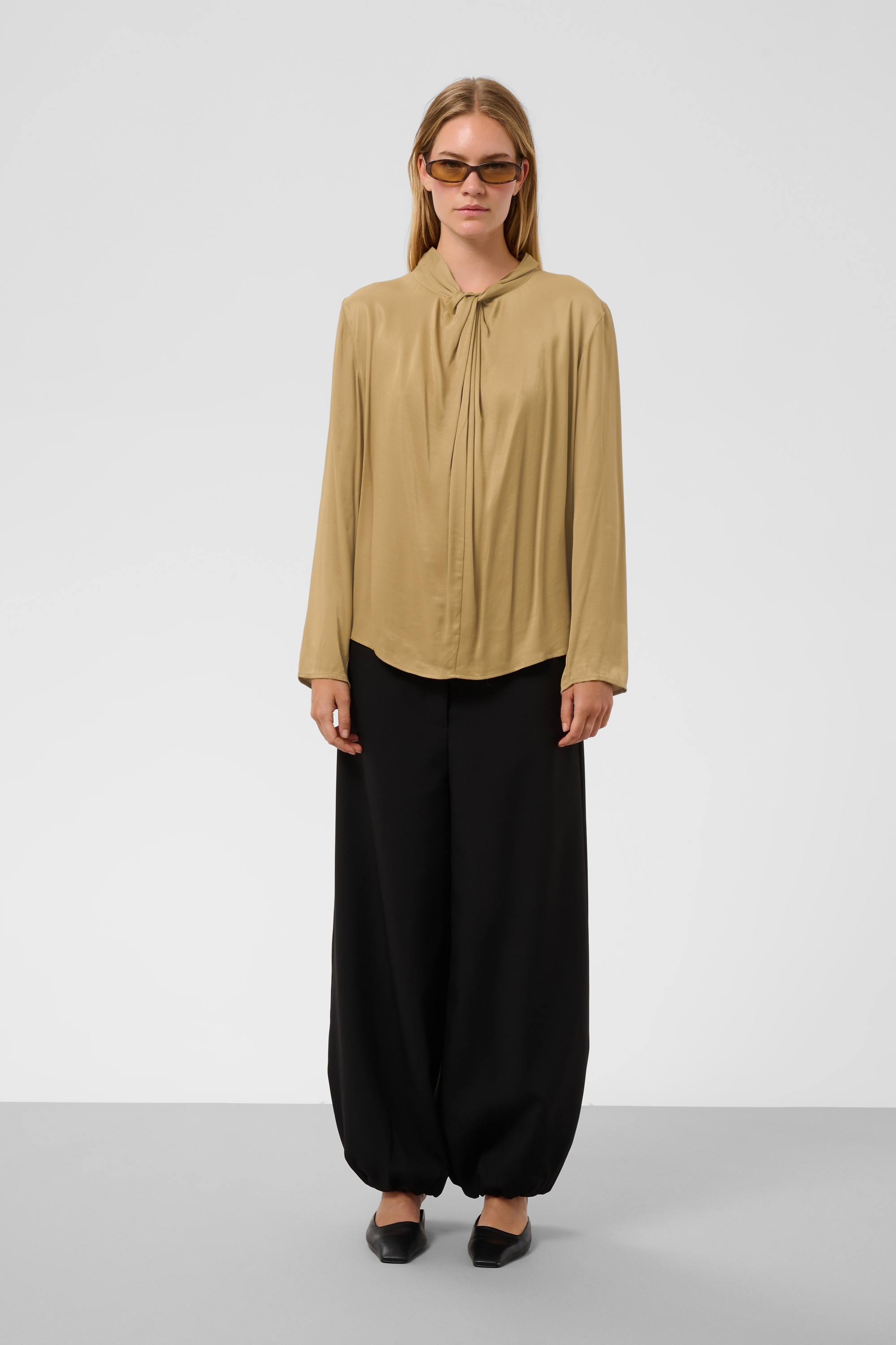 SOAKED IN LUXURY Langarmbluse »Damen Bluse langarm SLNadeya«