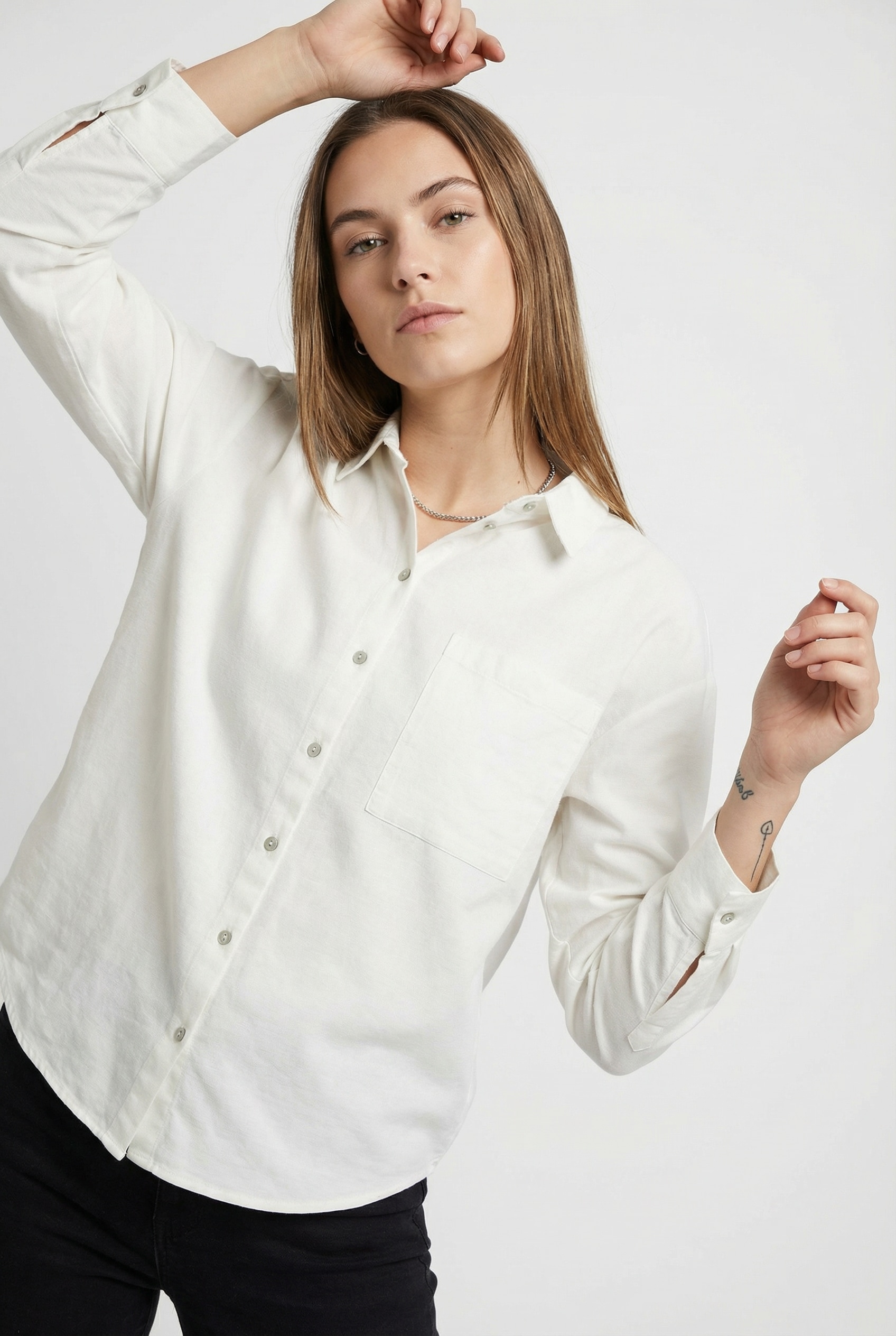 Vila "VIPRISILLA L/S LOOSE SHIRT - NOOS"