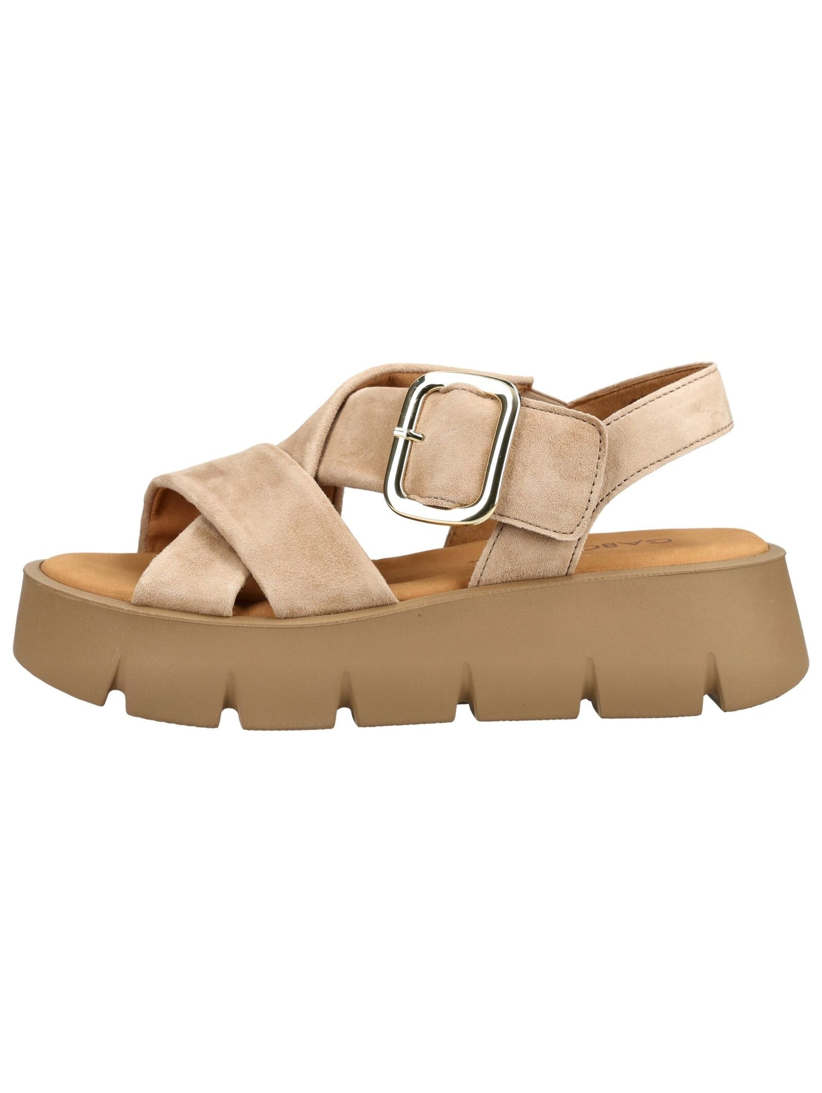 Gabor Plateausandaletten "Gabor Sandalen Leder" günstig online kaufen