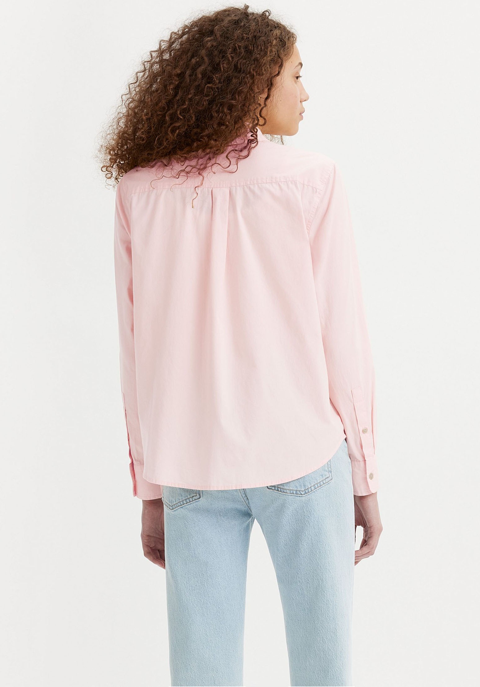 Thumbnail - Levis Hemdbluse "The Classic" Kleine Logo-Stickerei auf der Brust