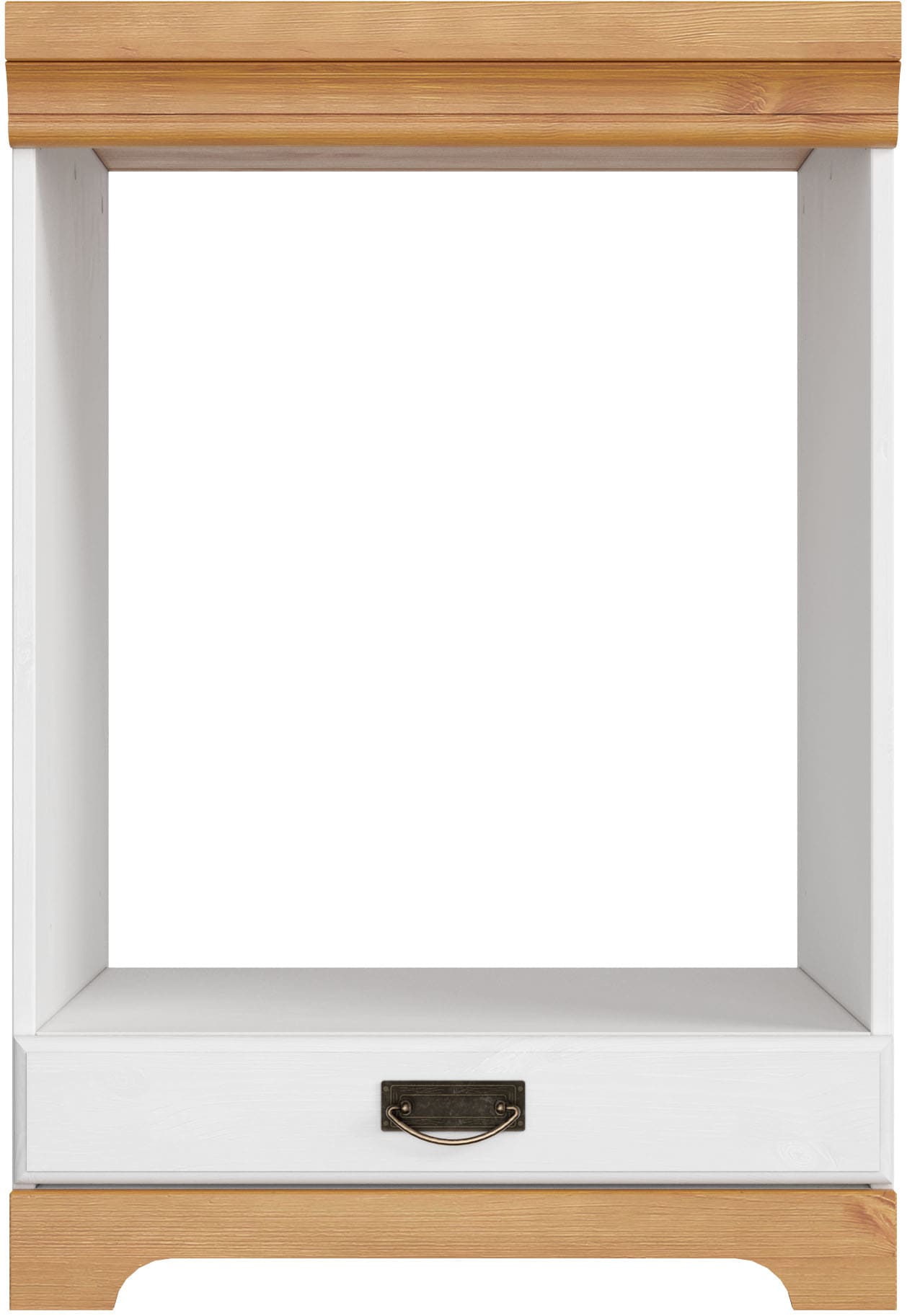 Home affaire Herdumbauschrank "Rügen" Breite 60 cm, Kiefer massiv, Nischenm günstig online kaufen
