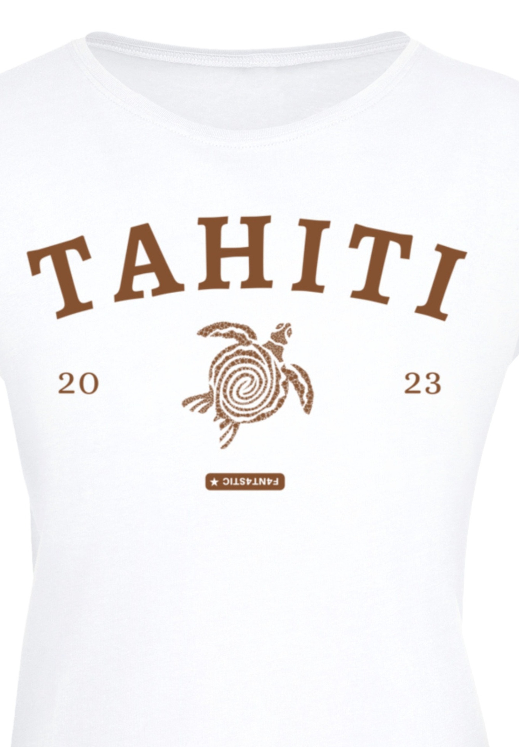 Thumbnail - F4NT4STIC T-Shirt "PLUS SIZE Tahiti", Print