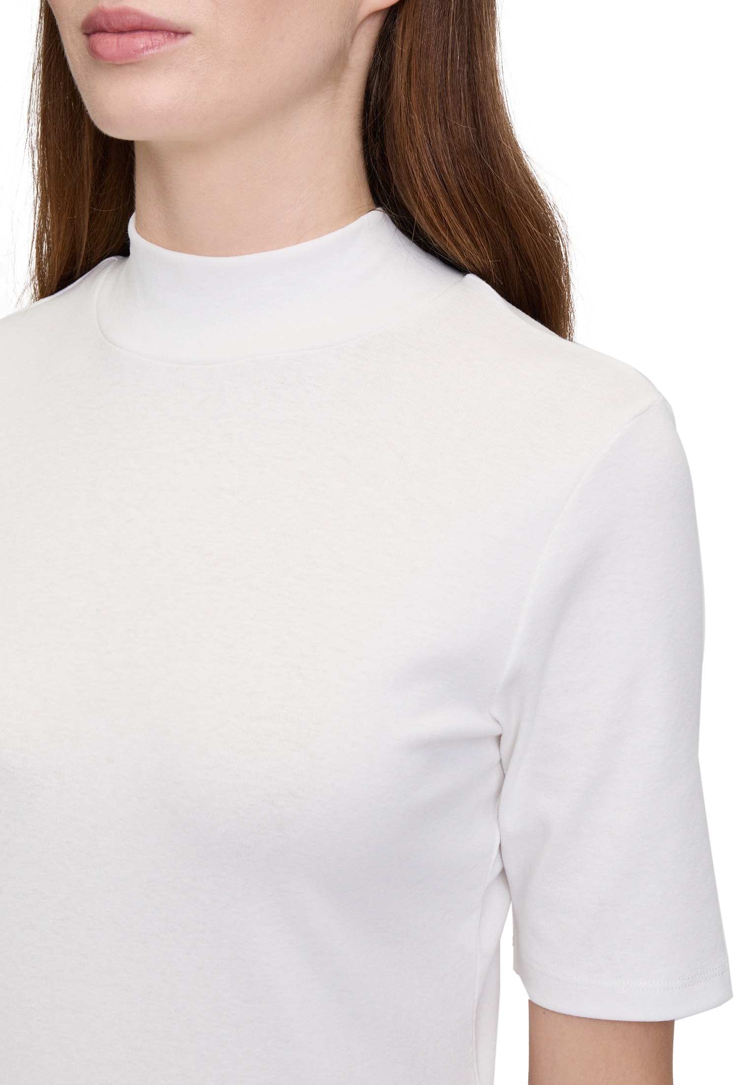 Cartoon Kurzarmshirt »Cartoon Damen Basic Shirt mit Kragen«, (1 tlg.), Material
