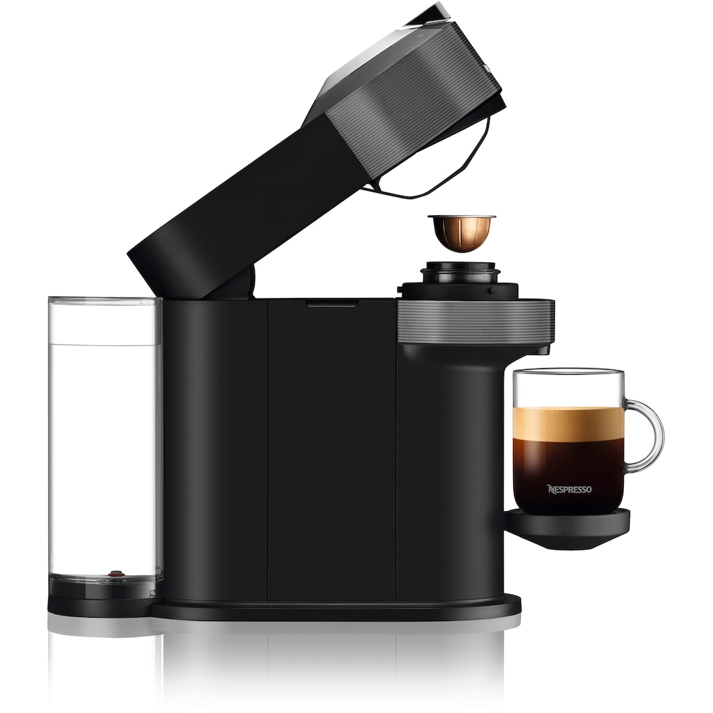 Nespresso Kapselmaschine »Vertuo Next Bundle ENV 120.GYAE von DeLonghi, Dark Grey«