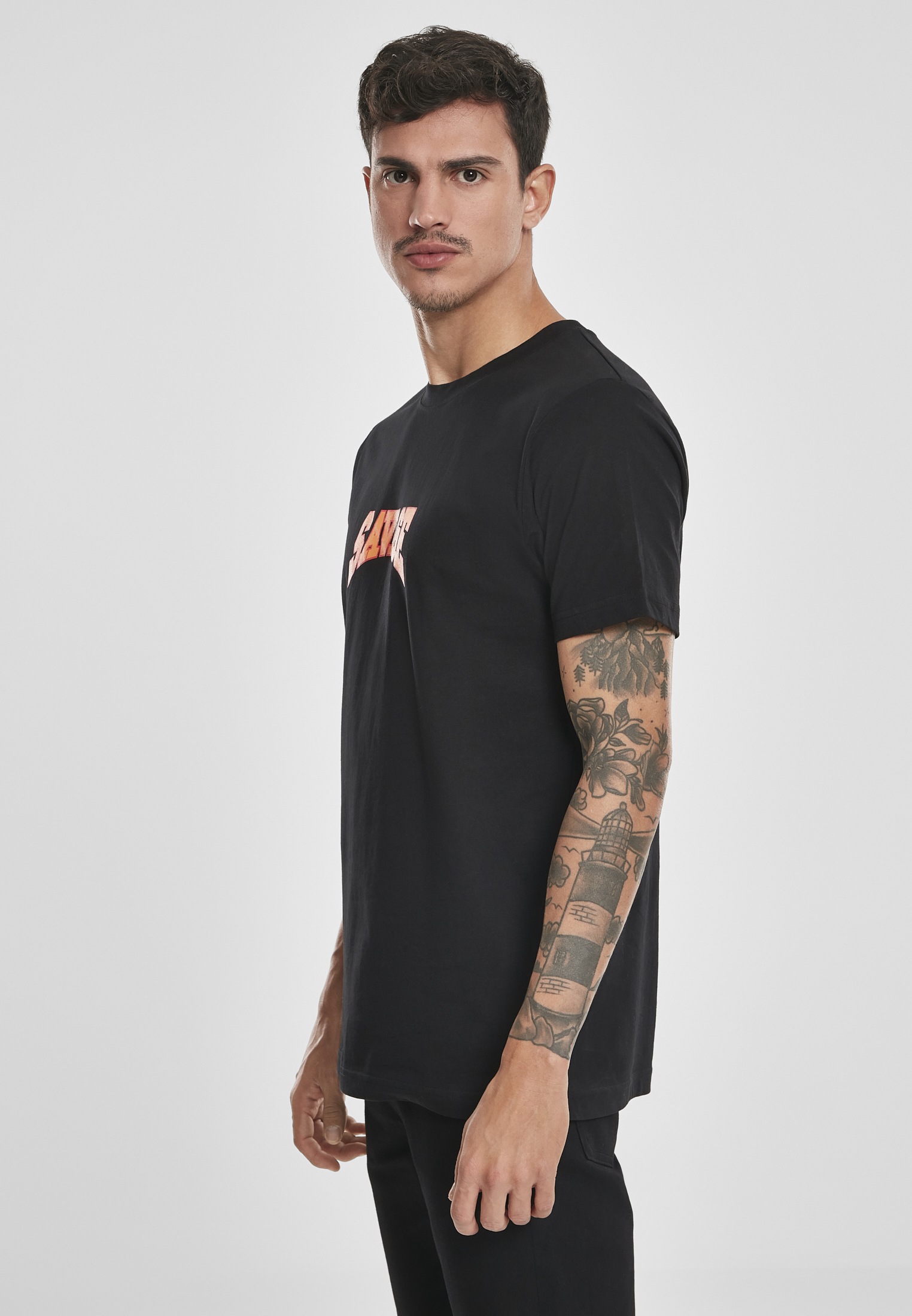 MisterTee Kurzarmshirt "MisterTee Herren Savage Tee", (1 tlg.) günstig online kaufen