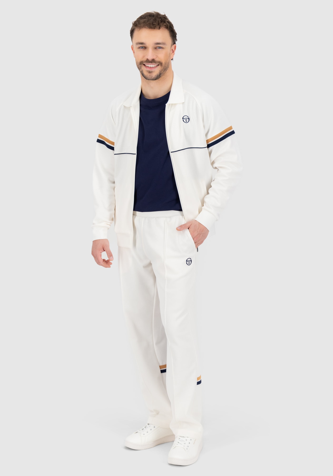Sergio Tacchini Jogginghose »ORION 024 PANTS Herren«, Trainingshose Herren, Jogginghose, Retro, Sporthose, Streetwear, Sale