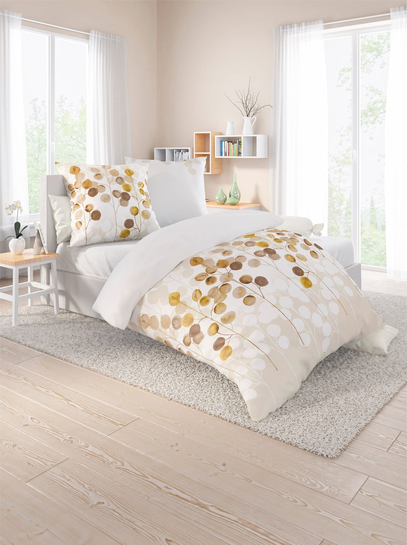 Biberna Bettwäsche 2 Stk. günstig online kaufen