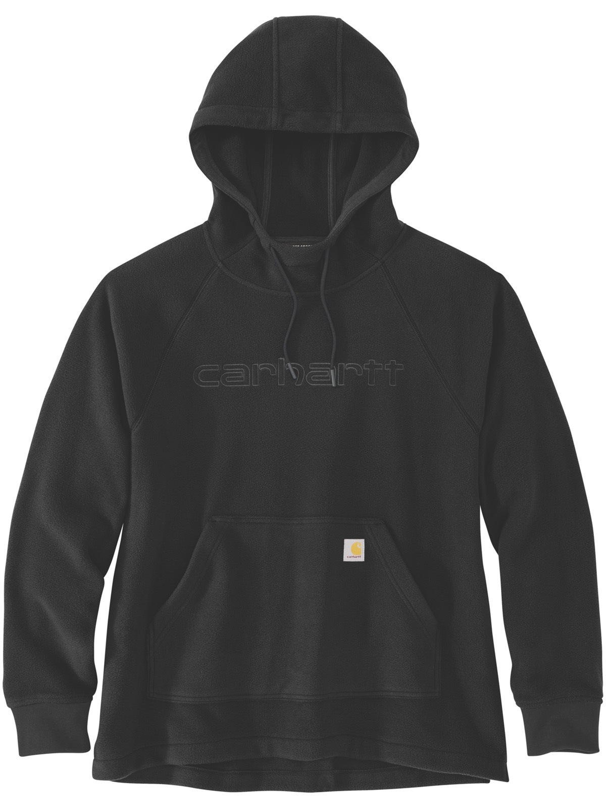 CARHARTT Damen Hoodie "Bekleidung 107142-N04 Carhartt Fleece", schwarz, Gr. XS, Obermaterial: 55% Baumwolle CO. 45% Polyester PES., Sweatshirts