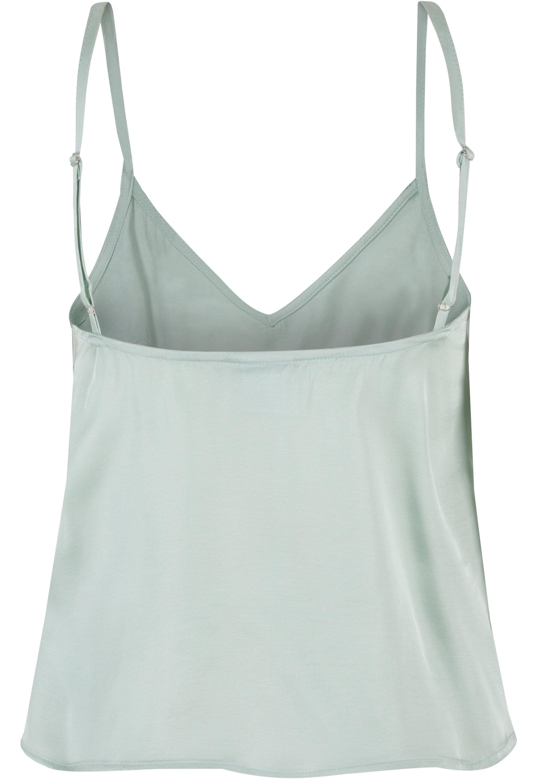 URBAN CLASSICS Muskelshirt »Urban Classics Damen Ladies Viscose Satin Slip Top«, (1 tlg.)