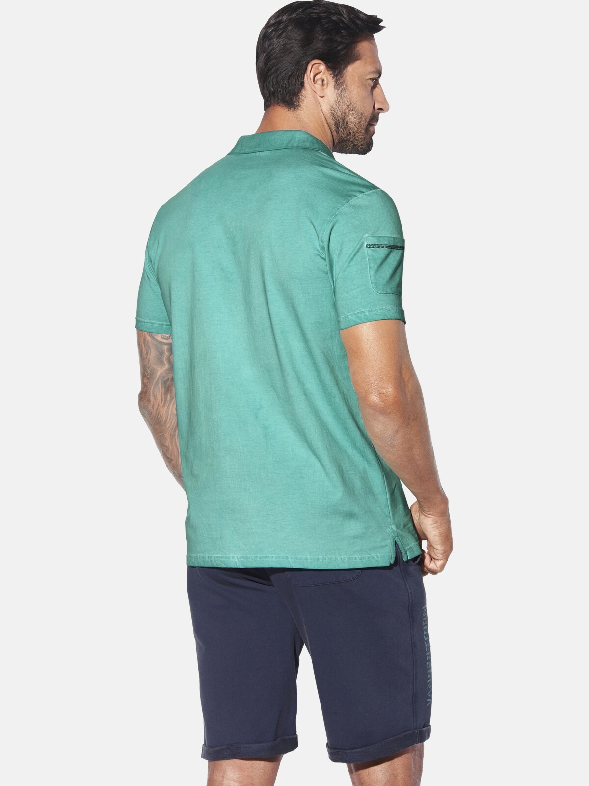 Jan Vanderstorm Holtar Polo Shirt Blue XXL 2