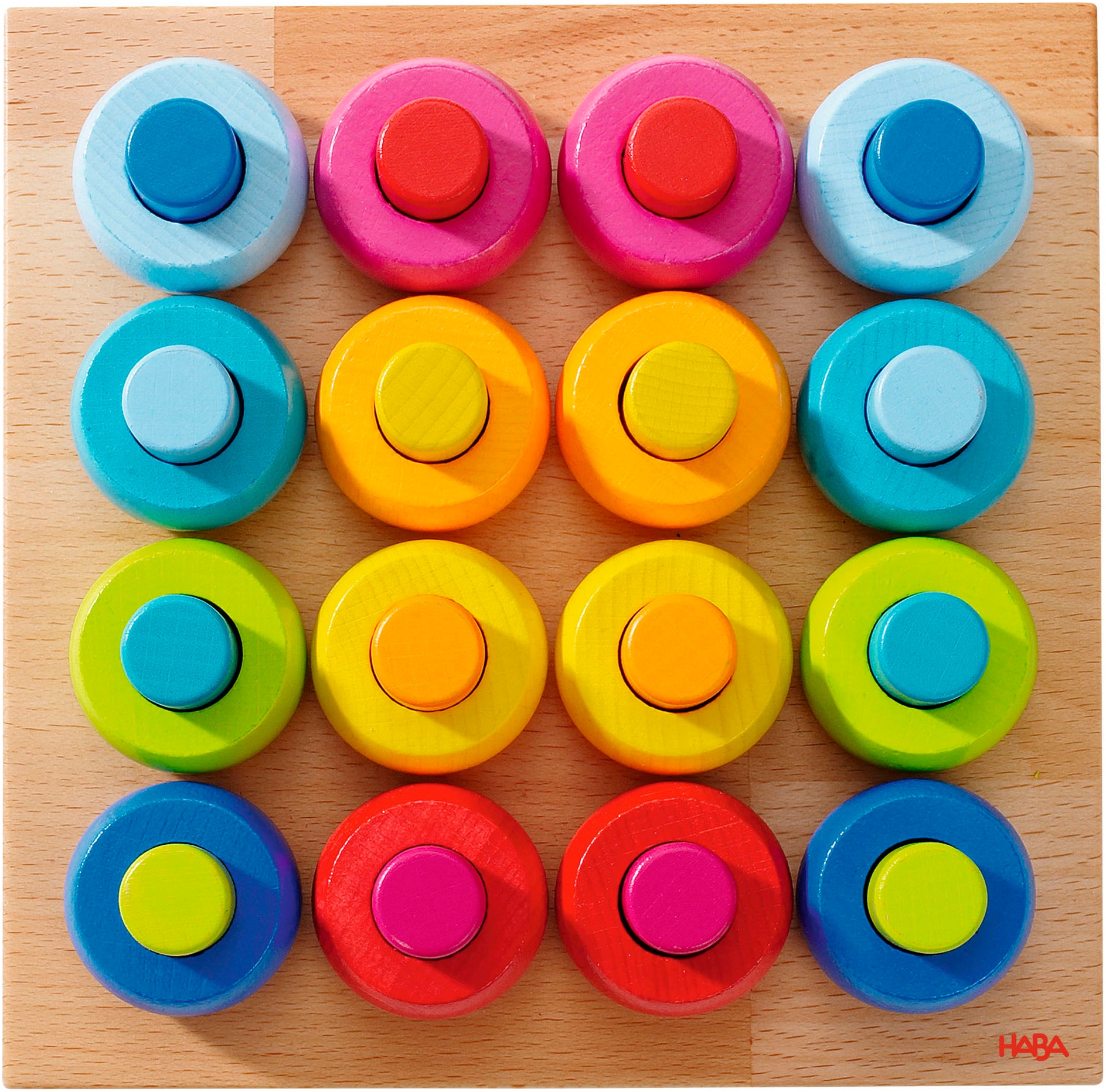 Haba Steckspielzeug »Farbkringel«, Made in Germany