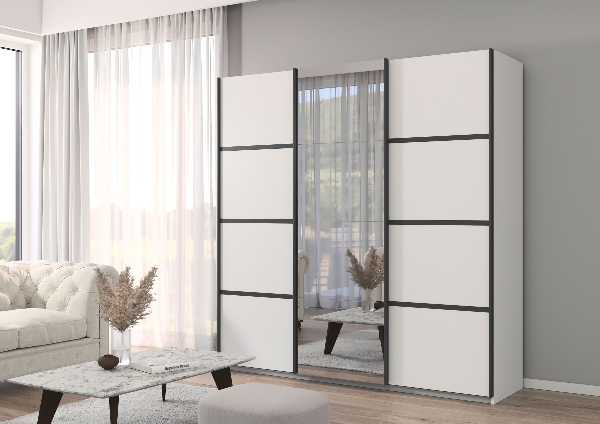 rauch Kleiderschrank "Schwebetürenschrank Garderobe Schrank TOP ANGEBOT Avo günstig online kaufen