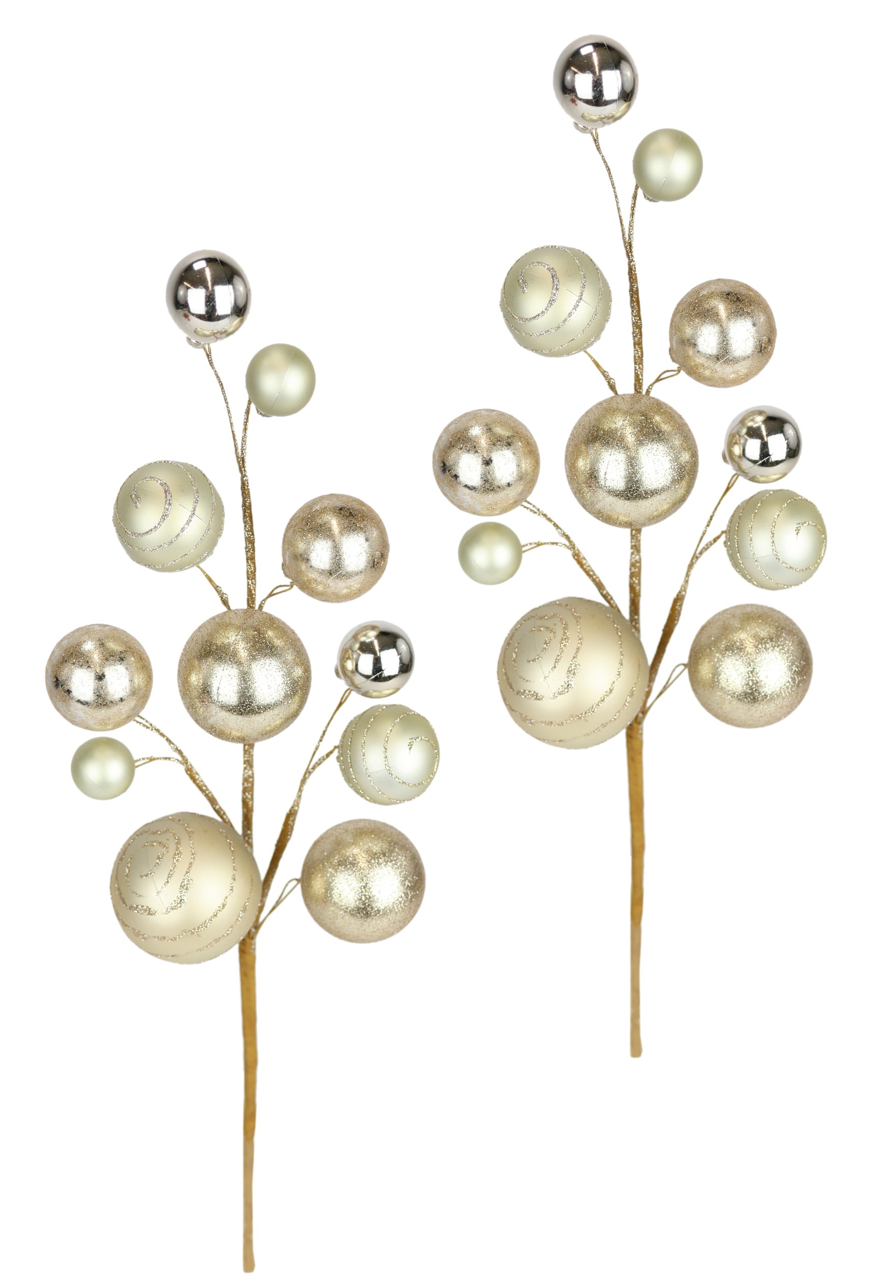 I.GE.A. Kunstzweig "Kunstzweig mit Kugeln" günstig online kaufen