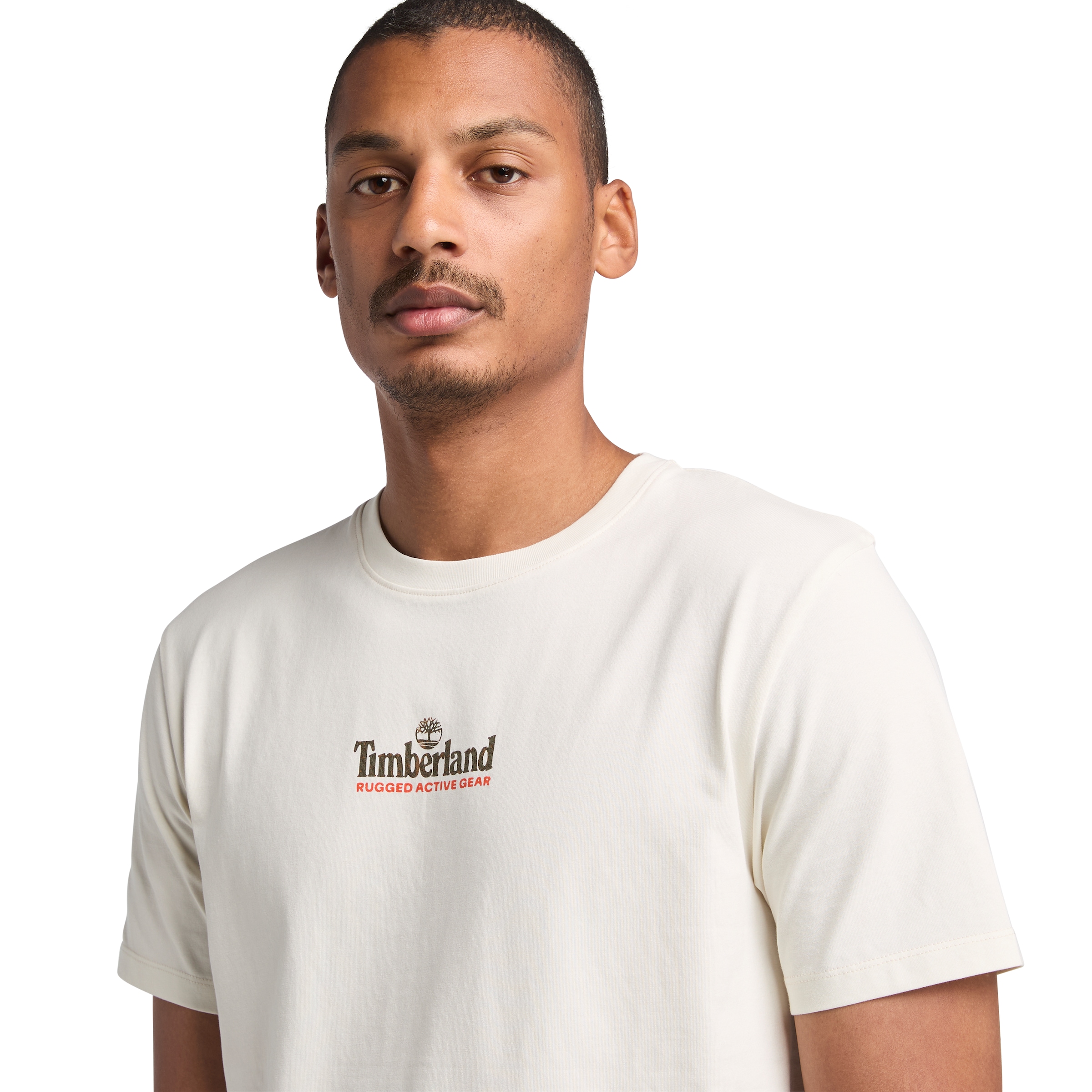 Timberland T-Shirt »Washed Back On the Road Graphic Te« Kurzarm, aus Baumwolle, auch in großen Größen