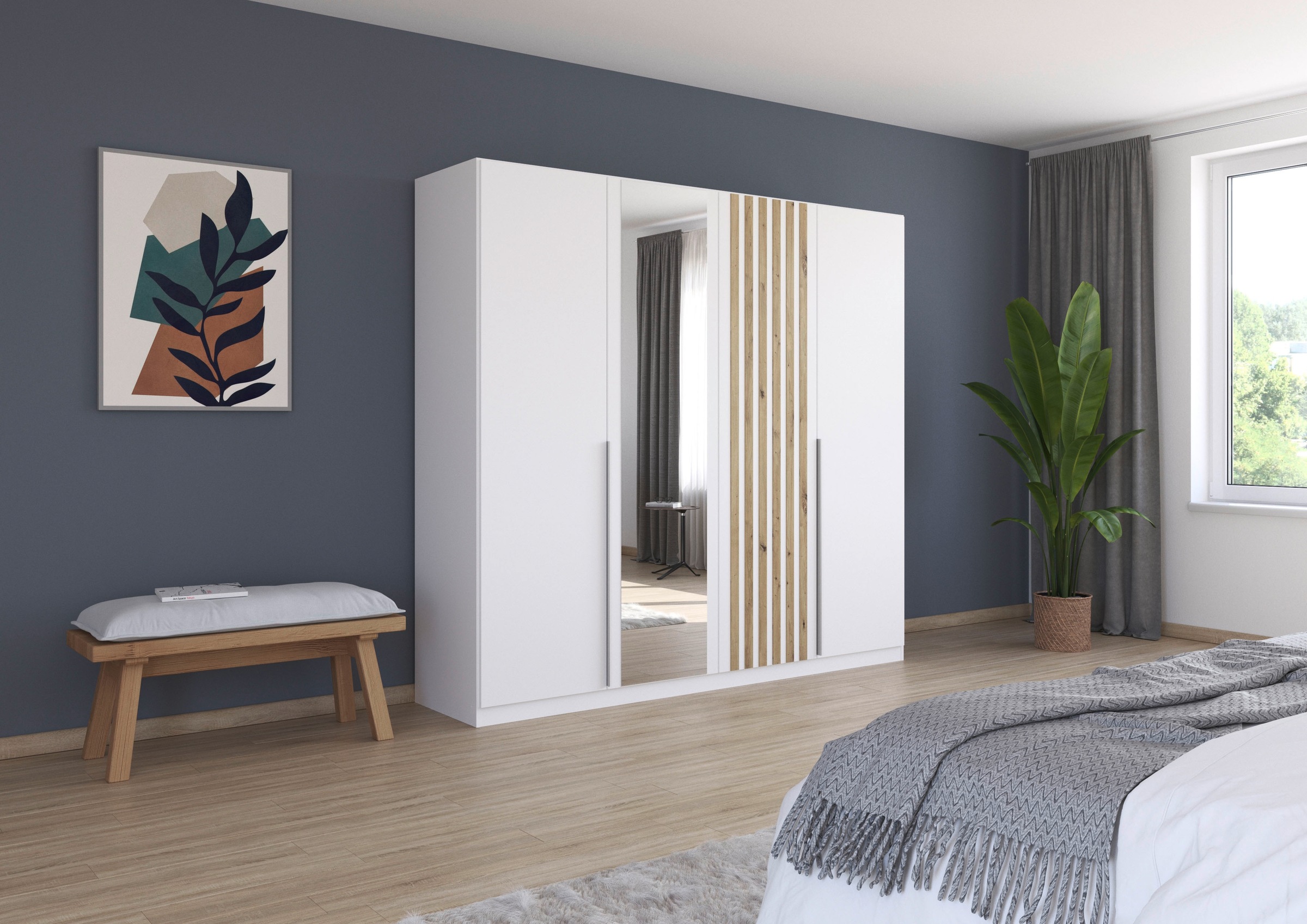 rauch Schlafzimmer-Set "Komplettzimmer Komplettschlafzimmer Komplett Set LA günstig online kaufen