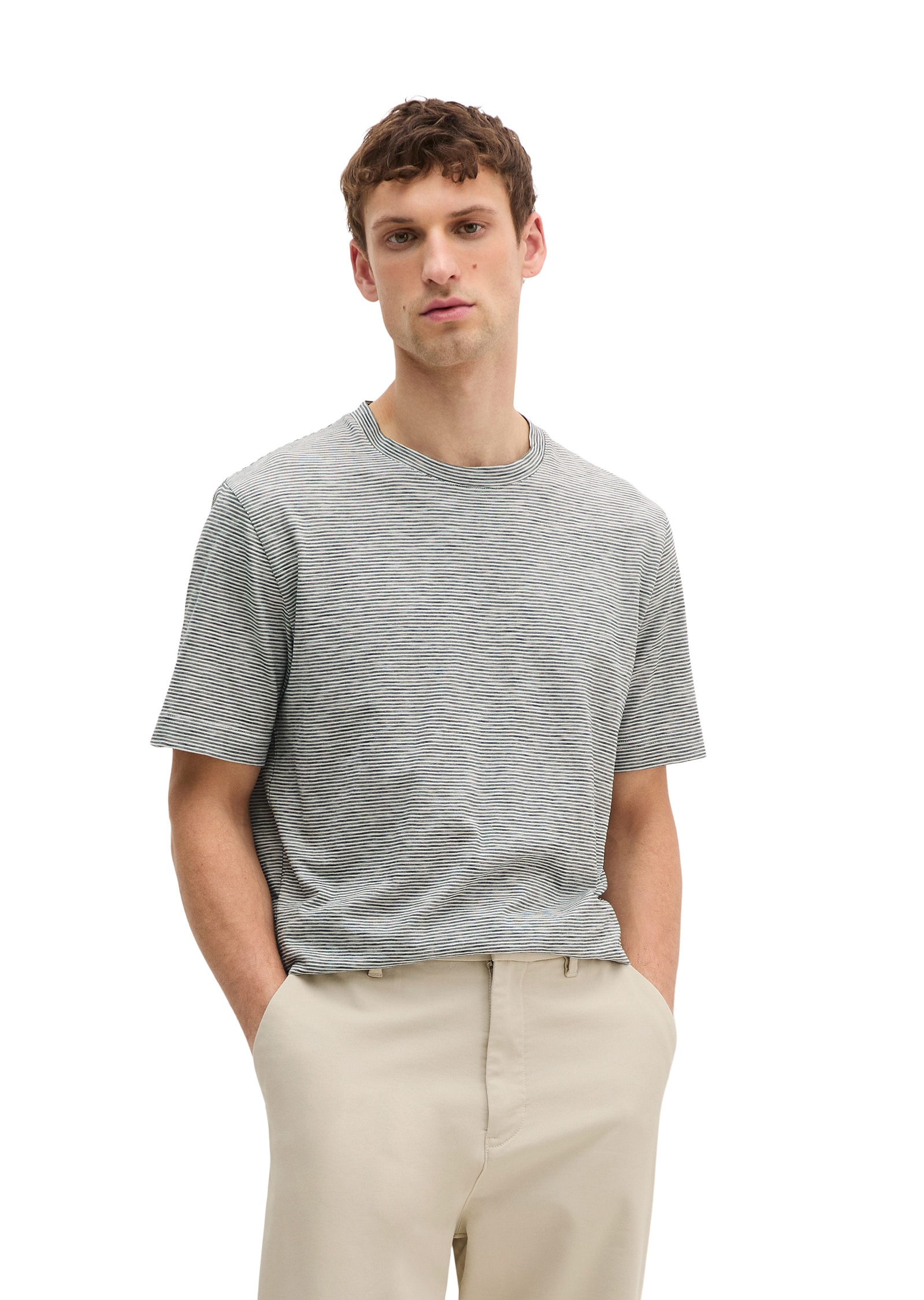 Marc OPolo T-Shirt "in softer Slub-Jersey-Qualität" günstig online kaufen