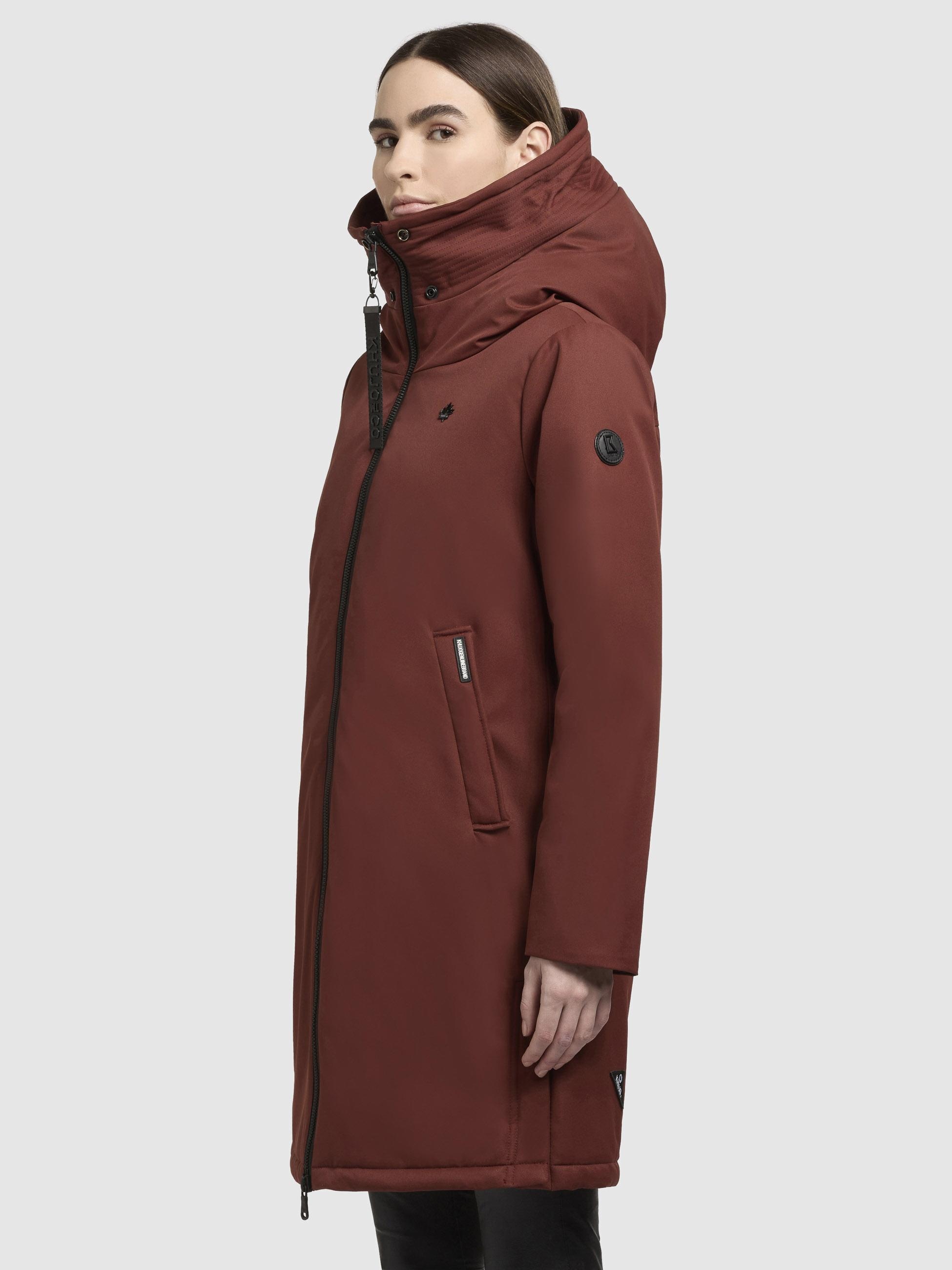 khujo Kurzmantel »Yaak3-YM«, urbaner Damen Parka mit gestepptem Innenfutter
