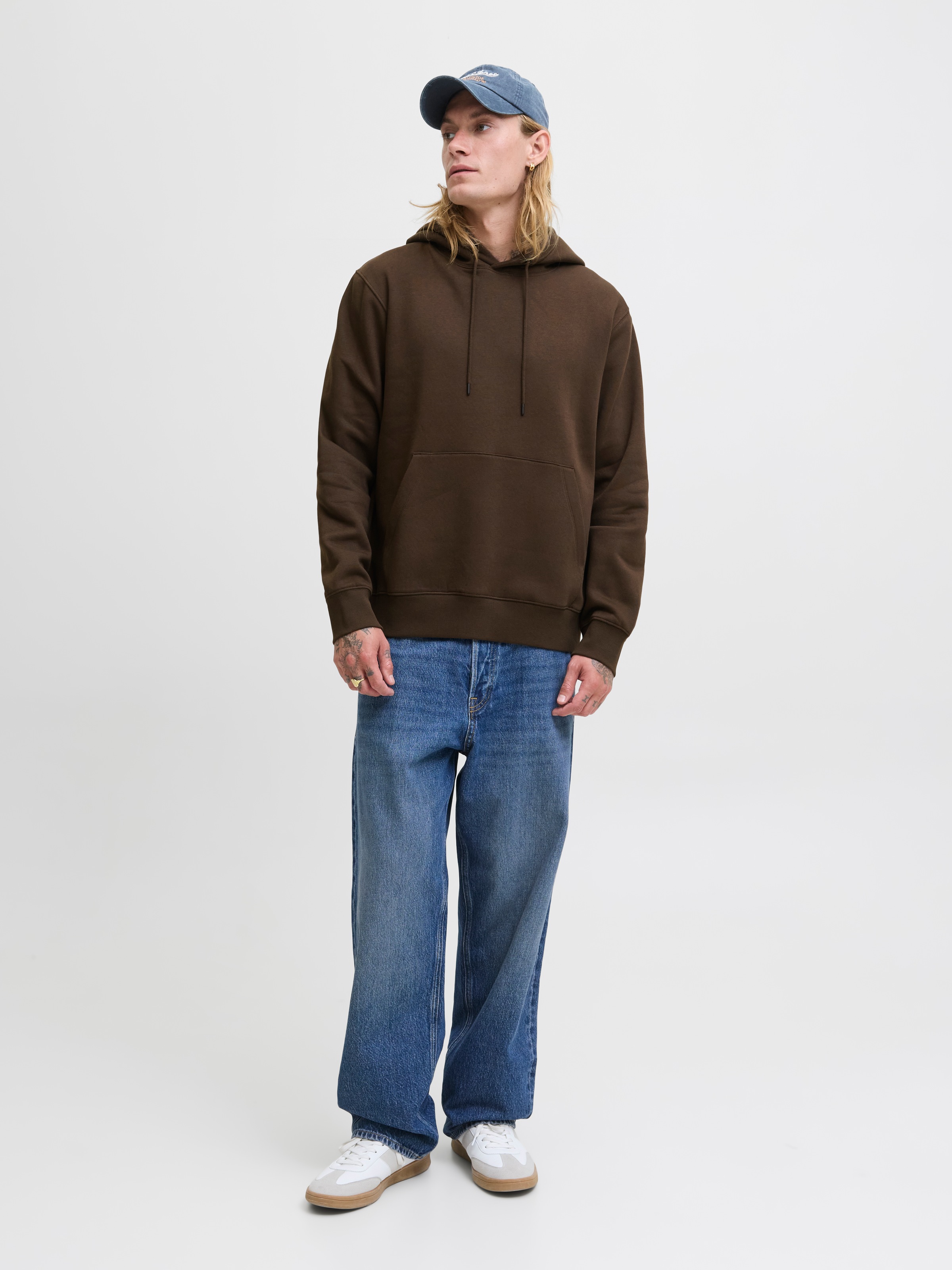 Jack & Jones Kapuzensweatshirt »JJESTAR BASIC SWEAT HOOD NOOS«, mit Rippbündchen