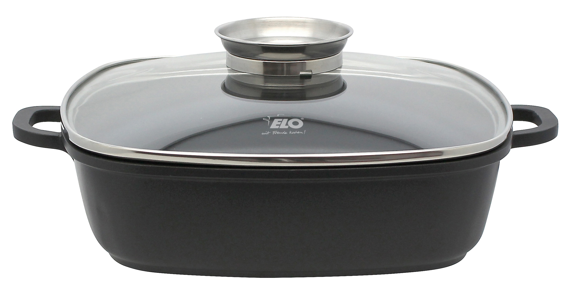 Elo Alucast Bräter Mit Glasdeckel Schwarz - Image 3