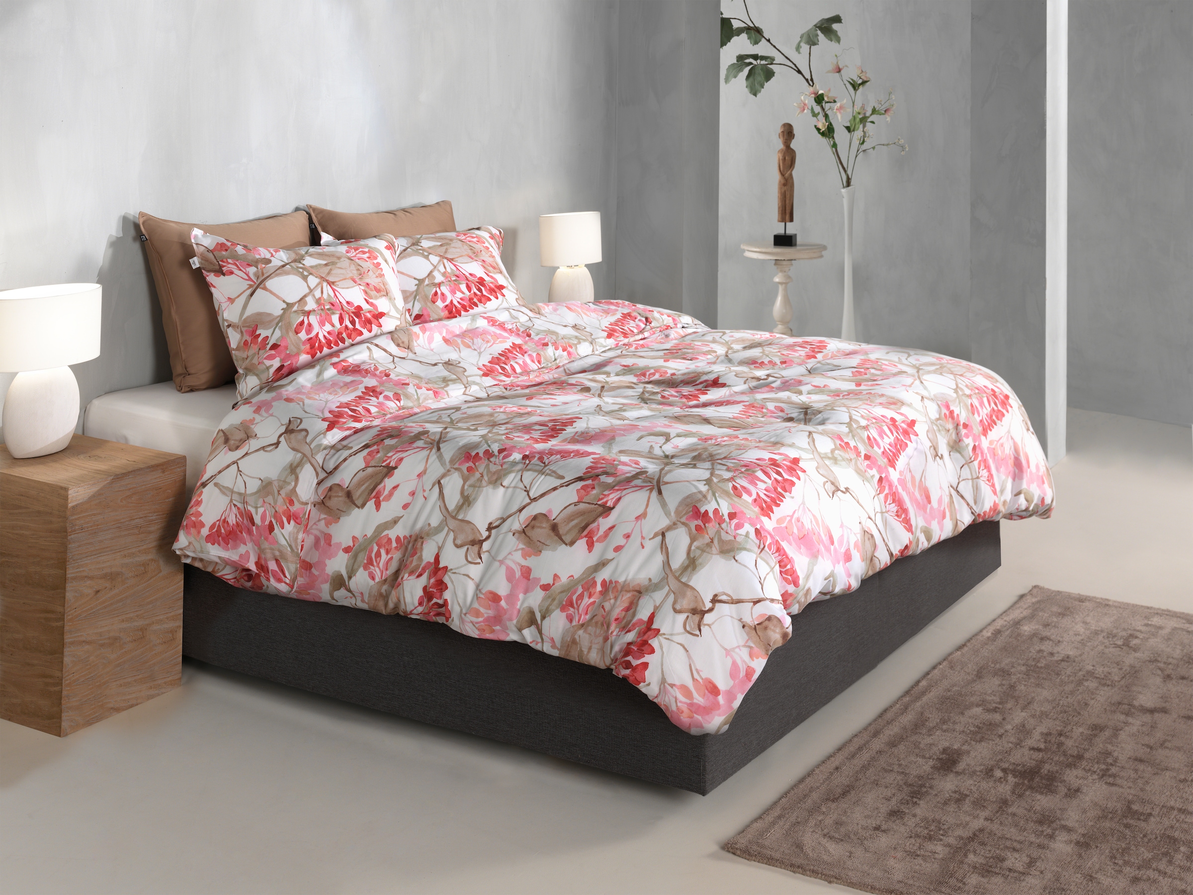 ZO HOME Bettwäsche »Zohome Bettwäsche Dario« 2 Bettwäsche aus 100% Baumwolle, hochwertige Mako-Satin, ab 135x200 cm.