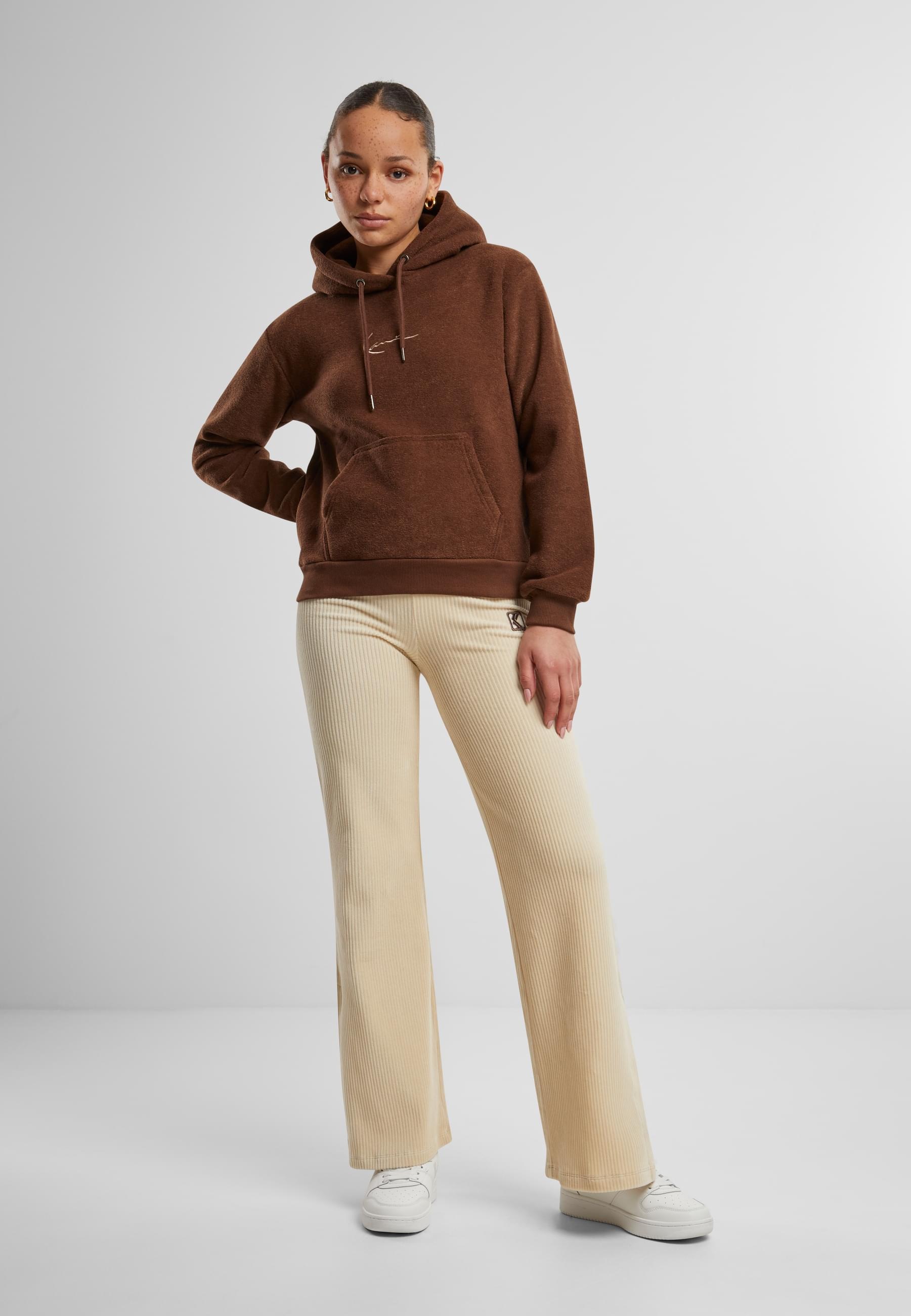 Karl Kani Kapuzenpullover »Karl Kani Damen KW231-044-1 KK Small Signature Hoodie«, (1 tlg.)