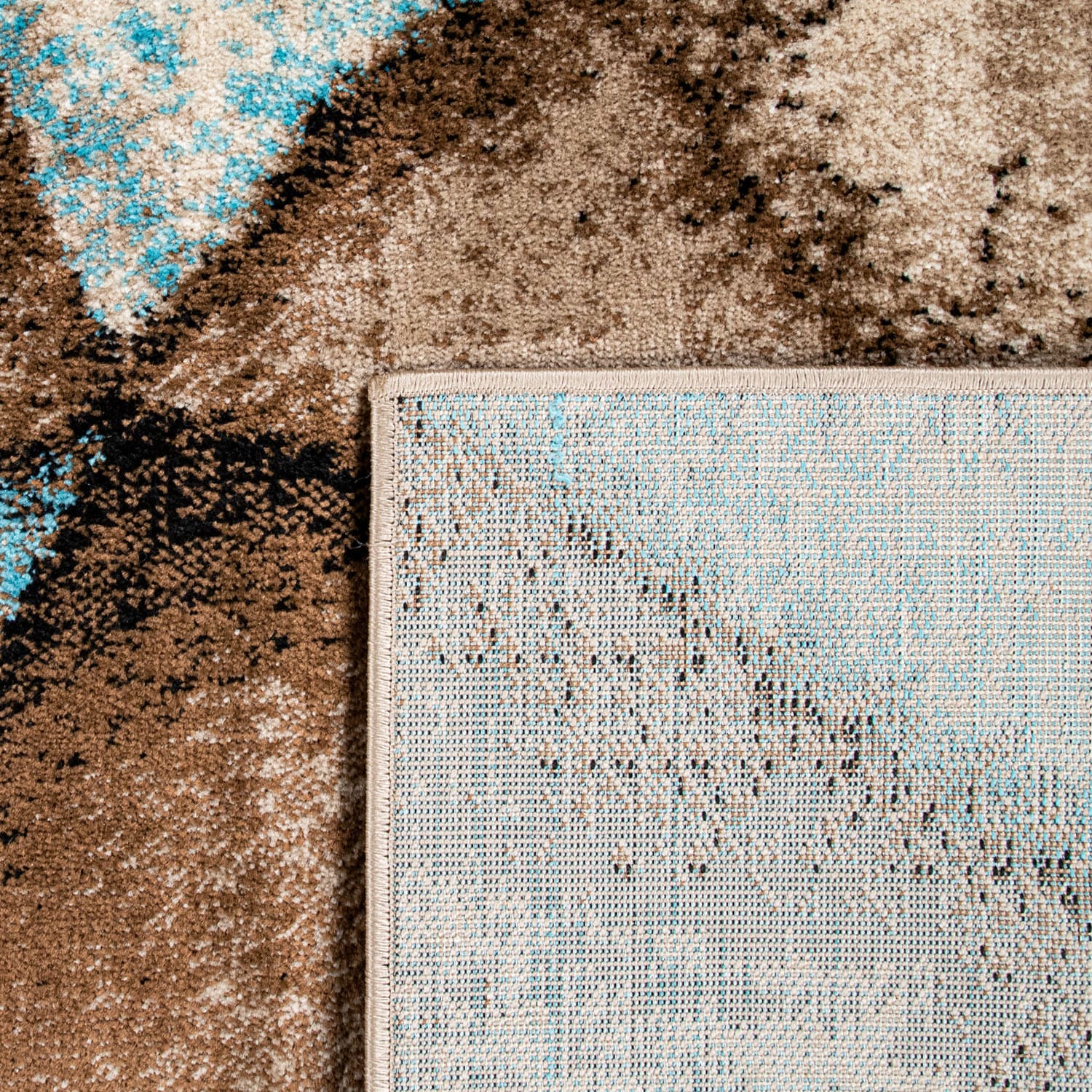 Paco Home Teppich »Metro 164«, rechteckig, 12 mm Höhe, Kurzflor, modernes geometrisches Design