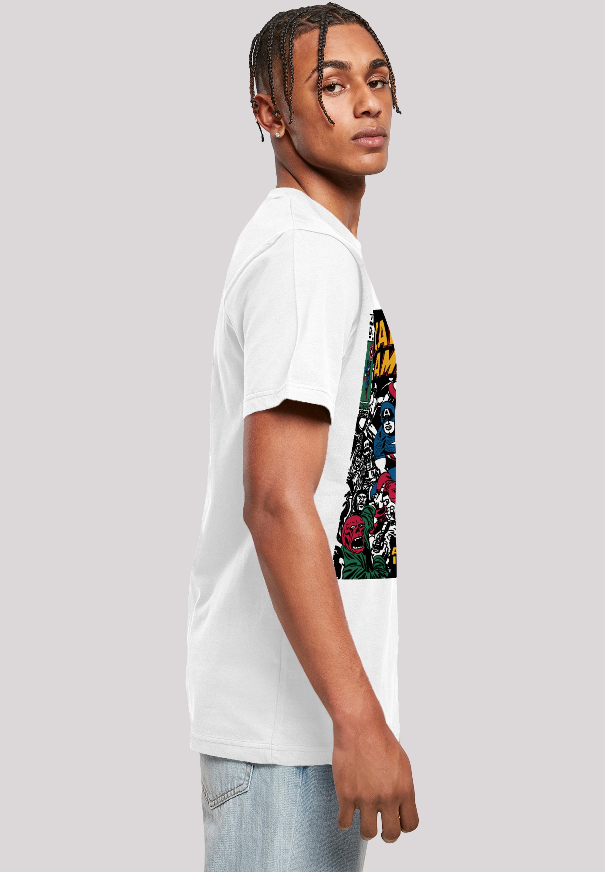 F4NT4STIC Kurzarmshirt »F4NT4STIC Herren«, (1 tlg.)