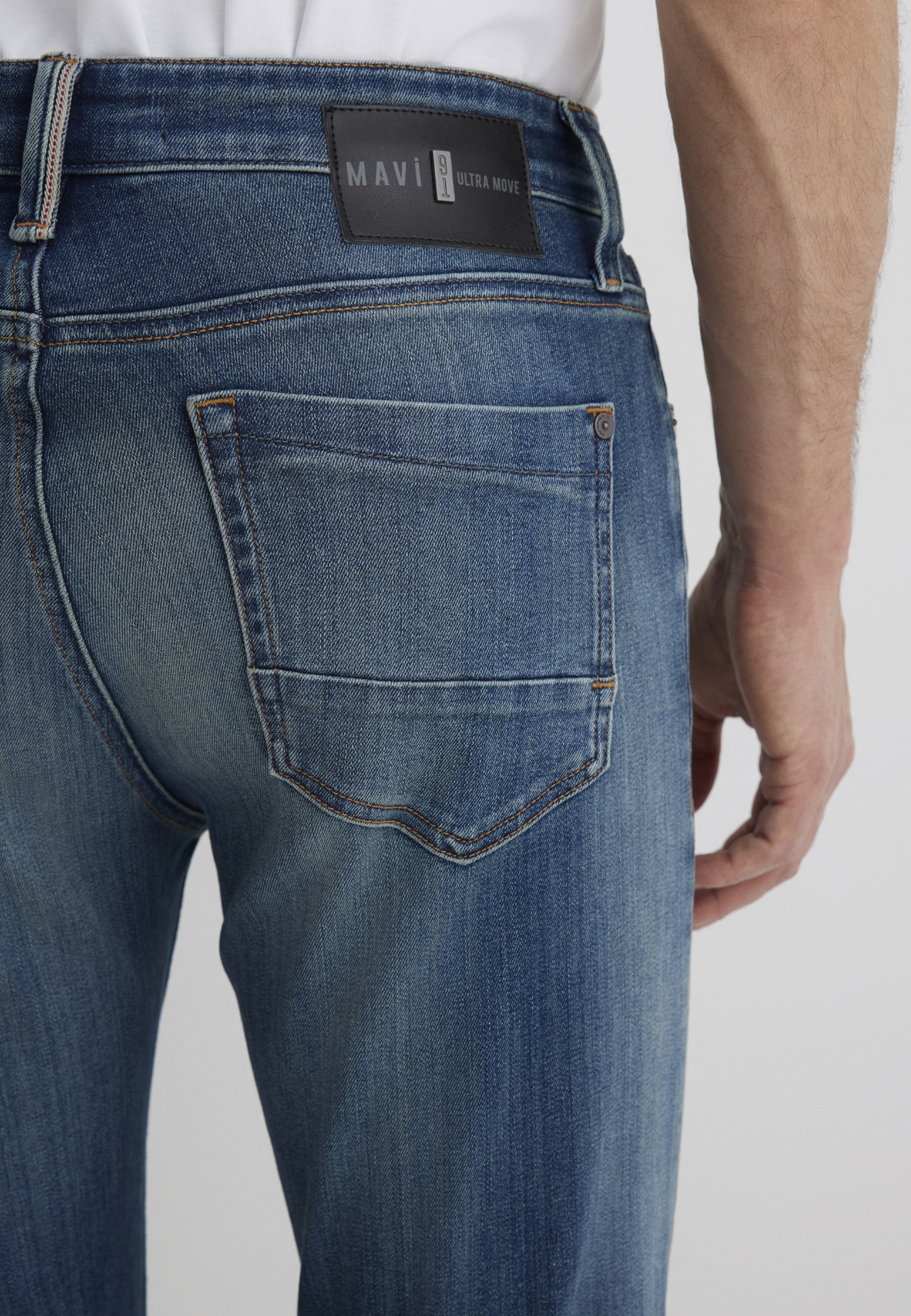 Mavi Straight-Jeans »MARCUS«, Slim Straight Jeans