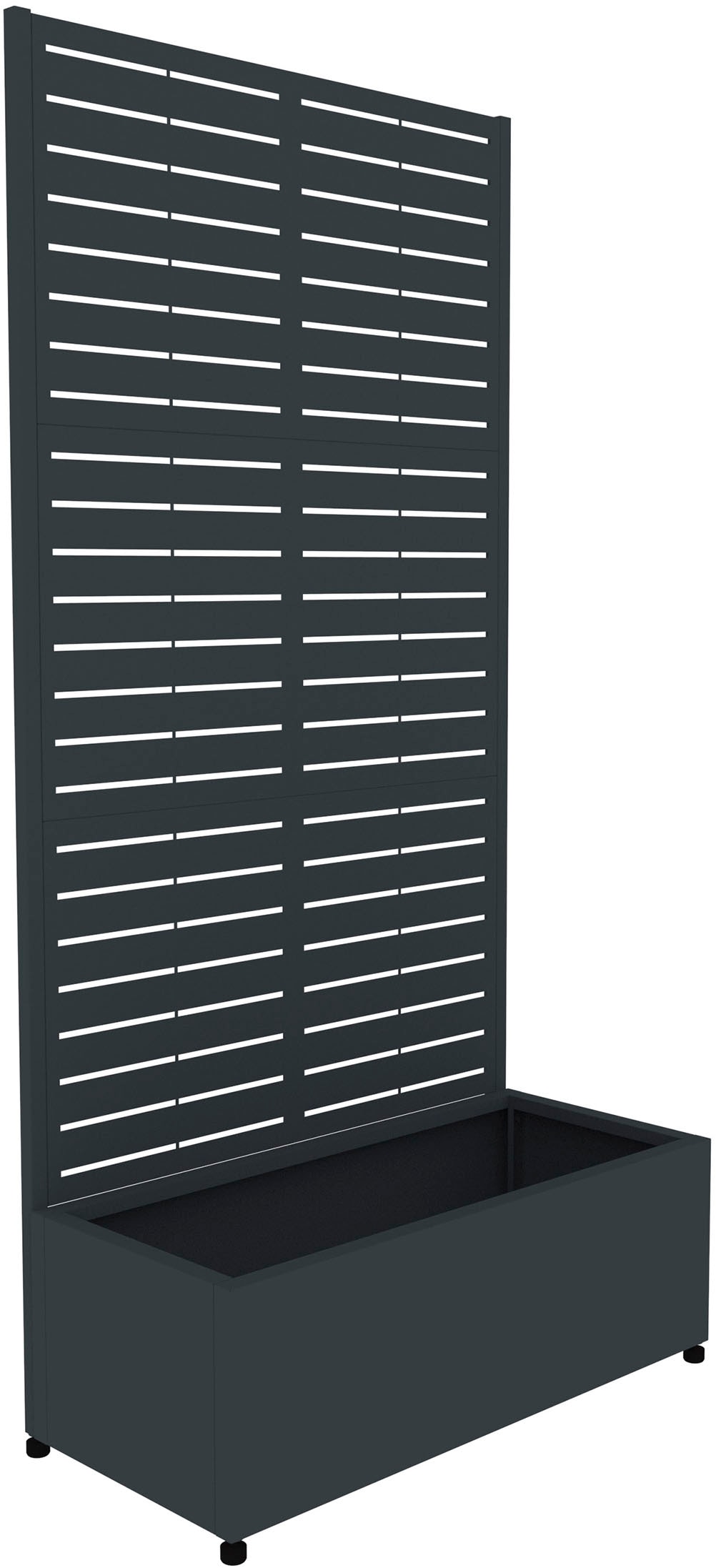 WESTMANN Pflanzkübel »Dekora 1« BxTxH: 90x42,5x184 cm, mit Rankgitter