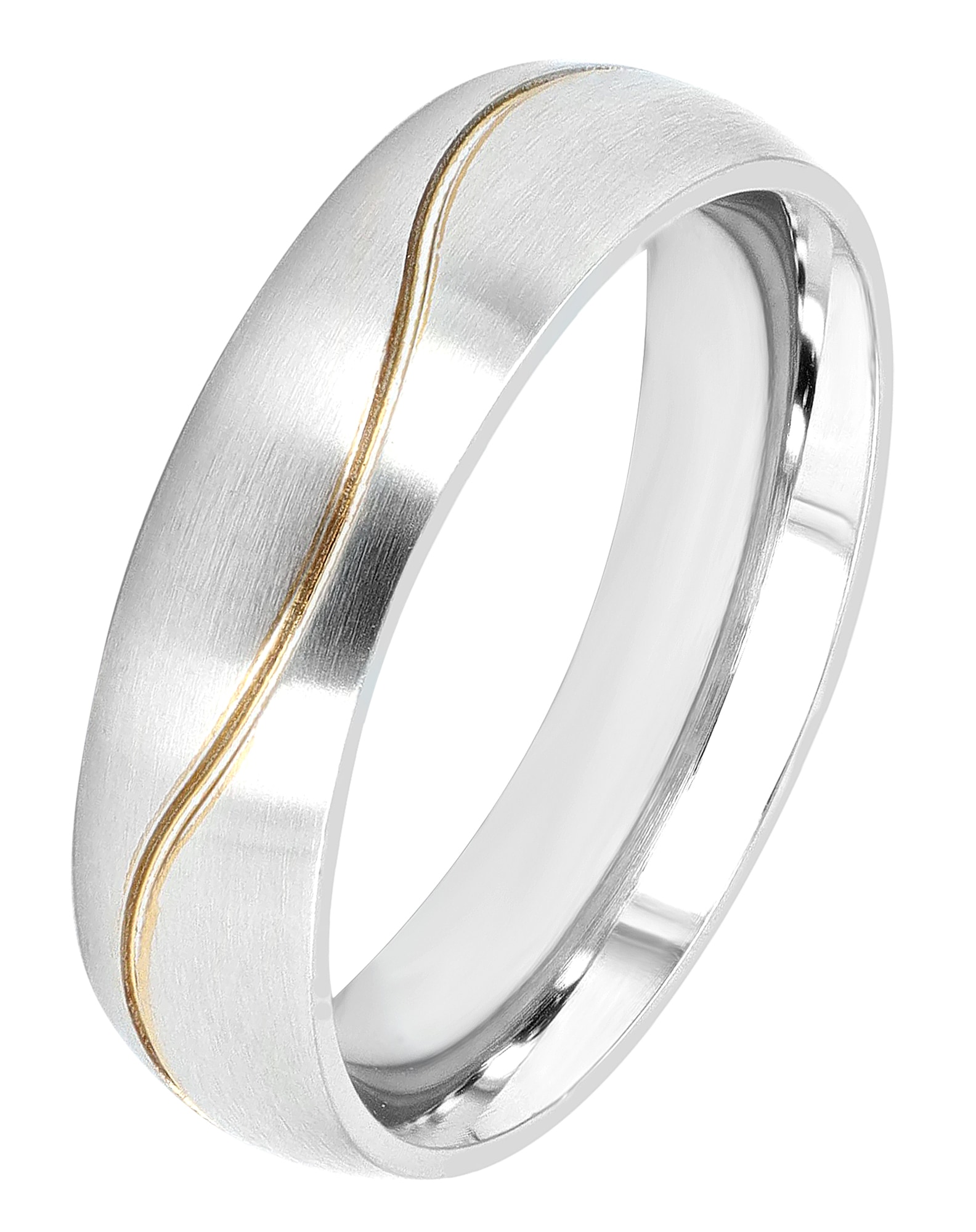 Fingerring ADELIA´S "Herren Ring aus Edelstahl" Gr. 60, silber, Fingerringe, Herren, 60, Edelstahl, Fingerring 7