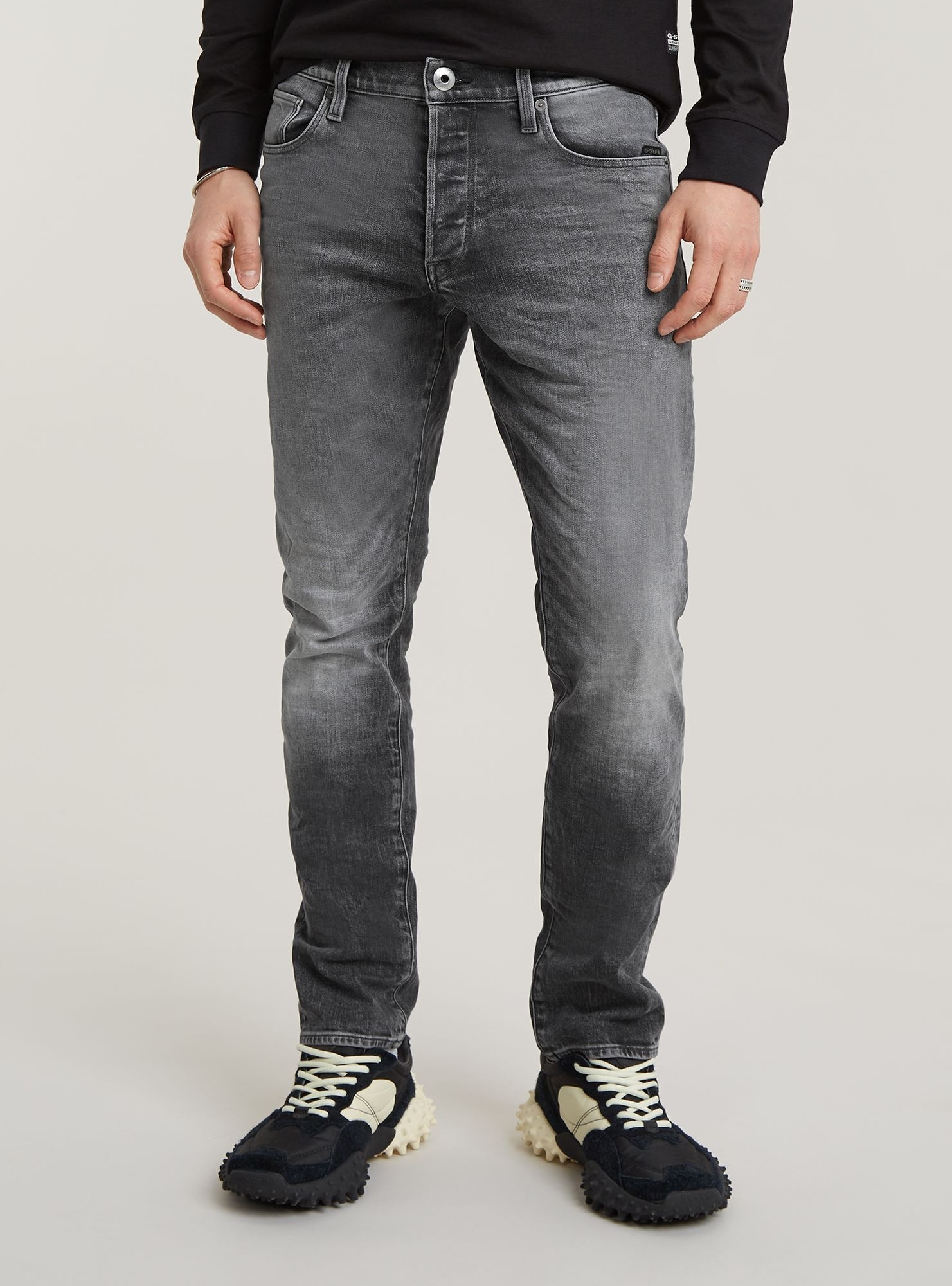 G-STAR Regular-fit-Jeans "3301 Regular Tapered Jeans" günstig online kaufen