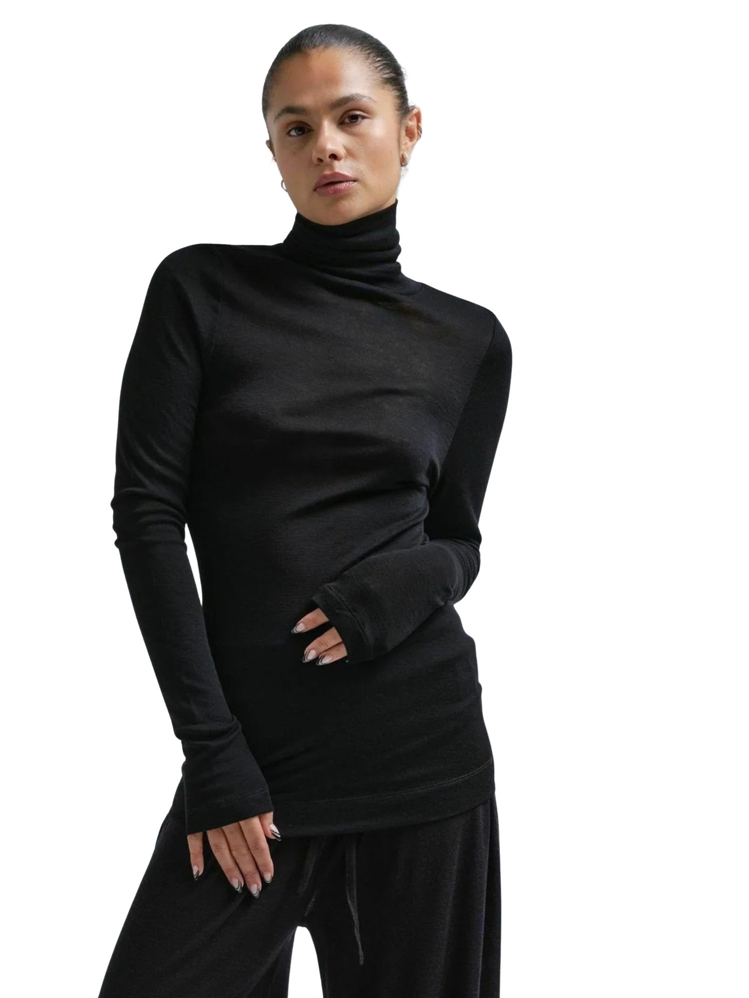 Seamless Basic Strickpullover »Seamless Basic Shirt Woolen Lola«