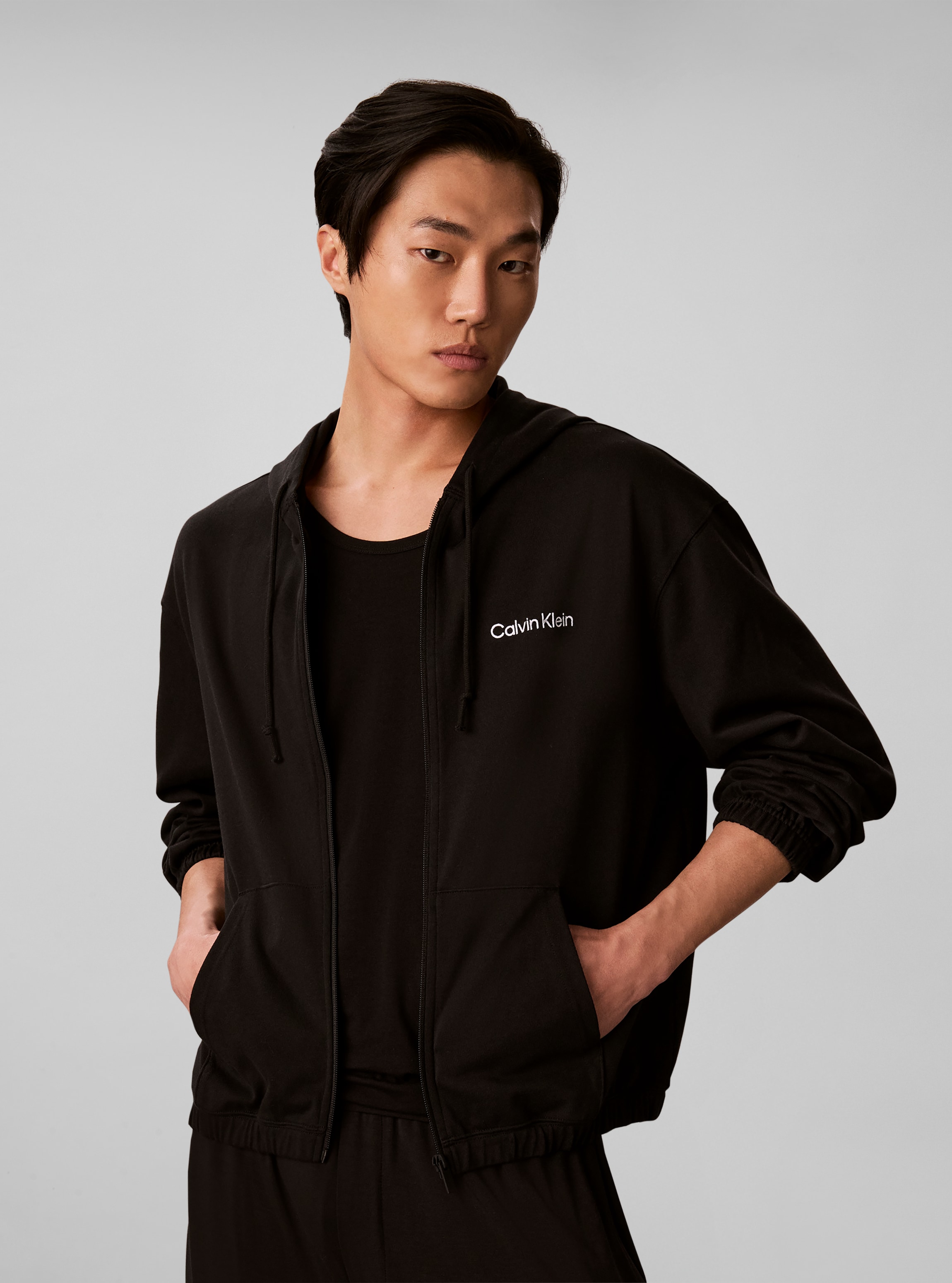 Calvin Klein Underwear Kapuzensweatjacke "FULL ZIP HOODIE" Regular fit mit Kapuze