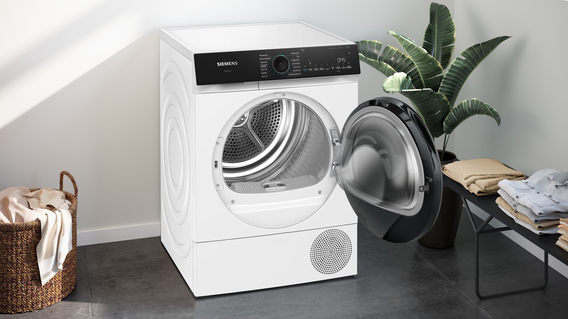 SIEMENS Wärmepumpentrockner »WQ45N2BECO« iQ500