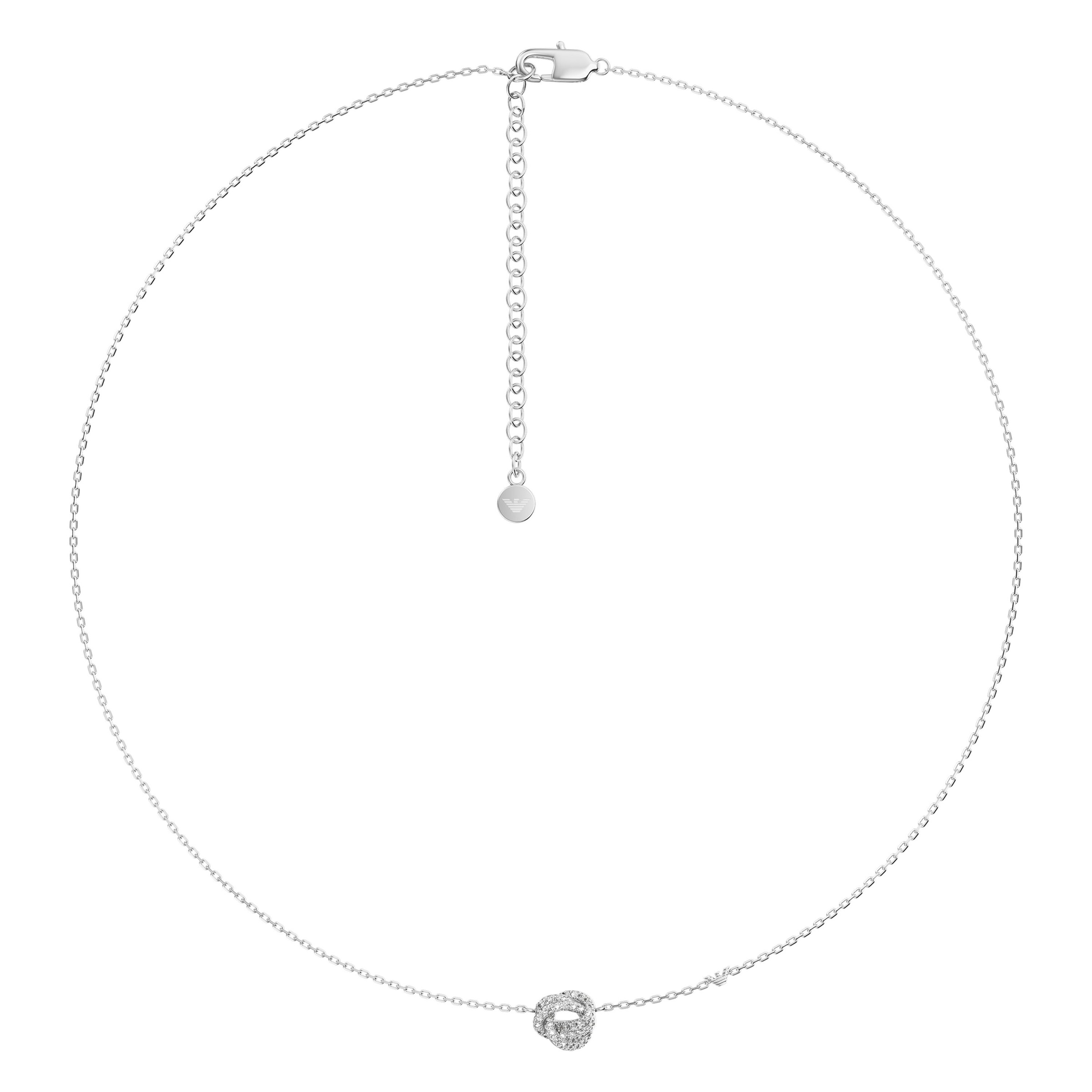 Emporio Armani Kette mit Anhänger mit Zirkonia (synth.)