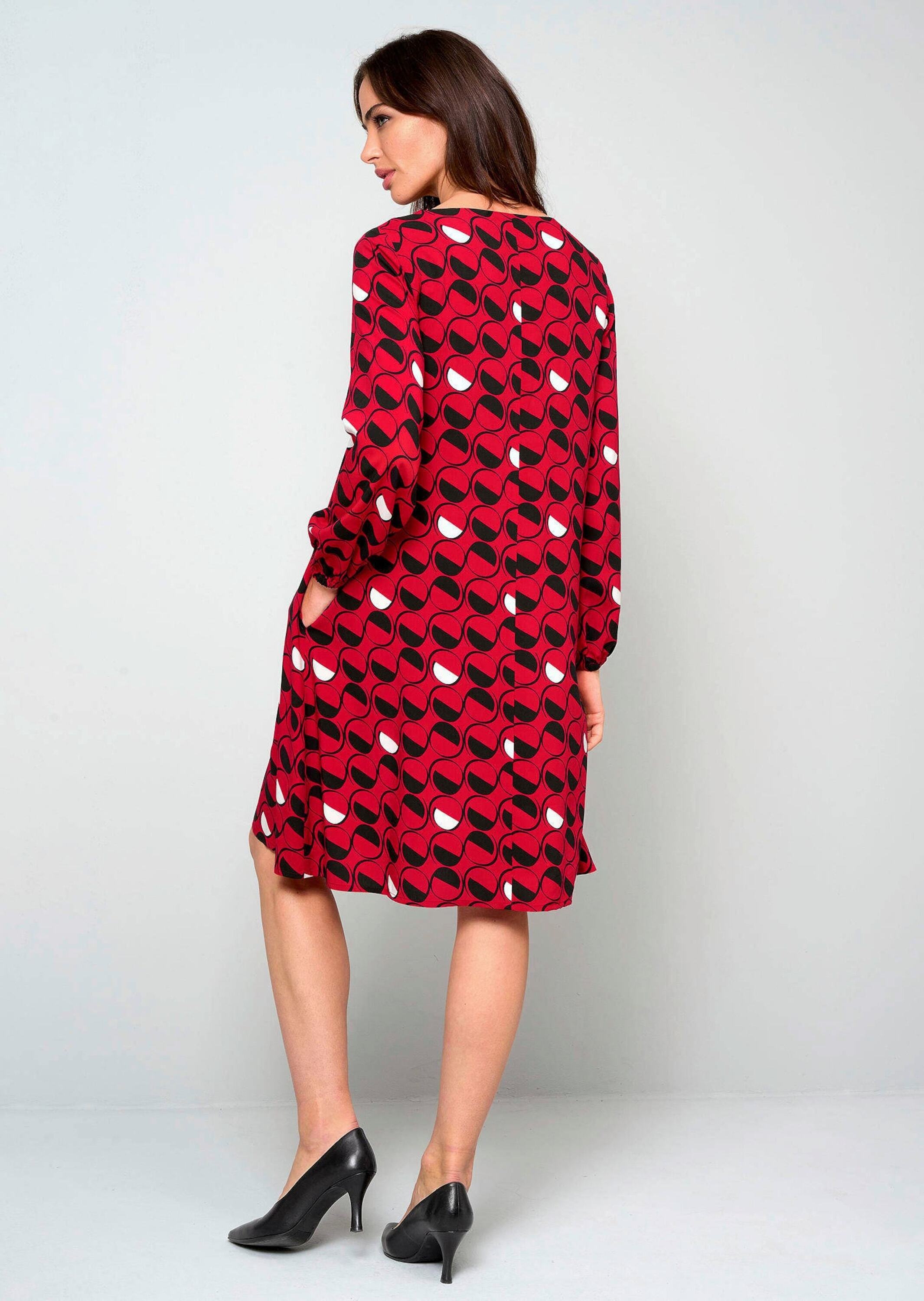 Alba Moda Druckkleid »Kleid Kleid mit grafischem Dessin«