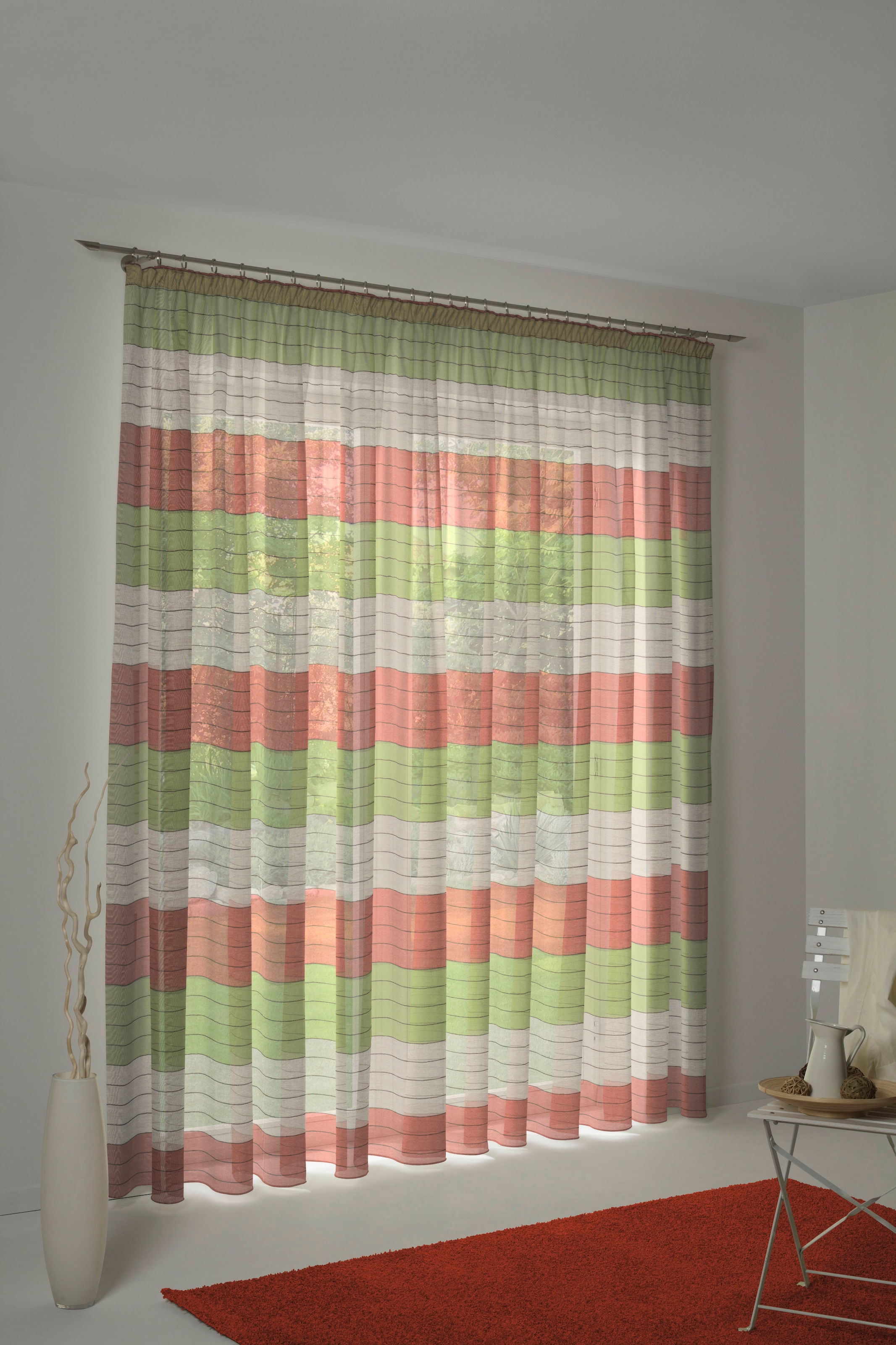 Wirth Vorhang »Barletta« Kräuselband 1 Stk. tlg.