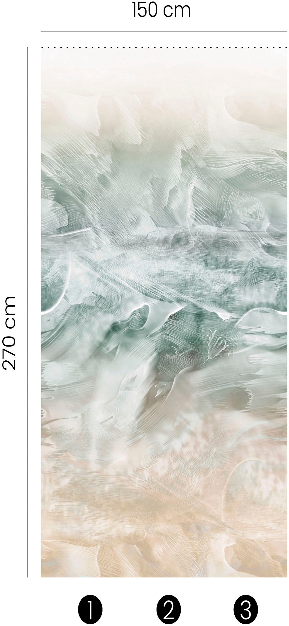 Fashion for walls Fototapete »Wild Sea«, gepflegt, Phthalate frei